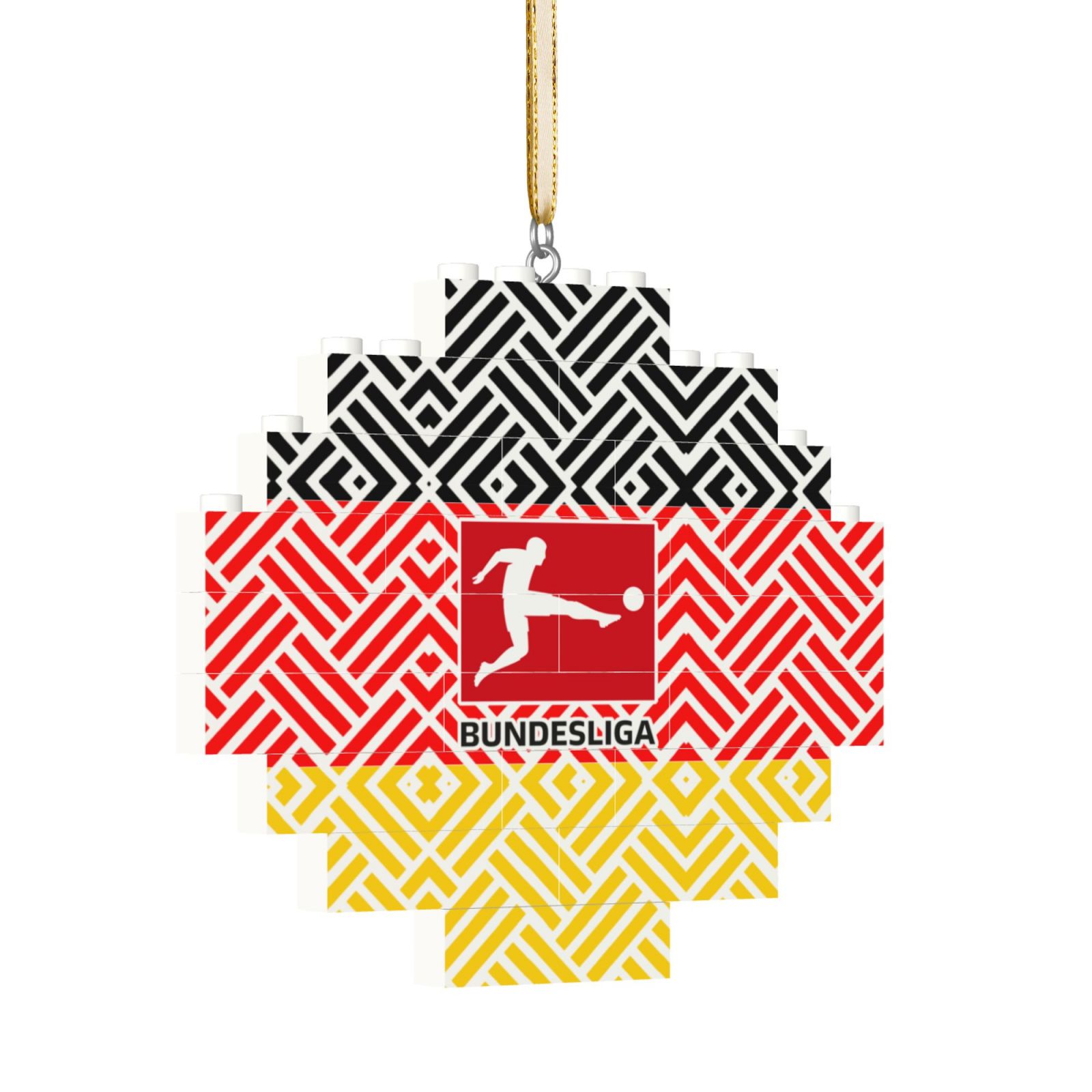 Germany Football League Building Block Puzzle Ornament BBP2027 - Soccerfana