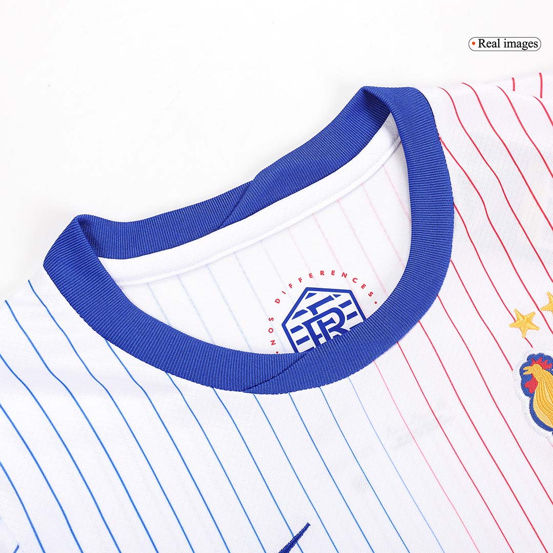 Kid's France Away Jersey+Shorts EURO 2024 - Soccerfana