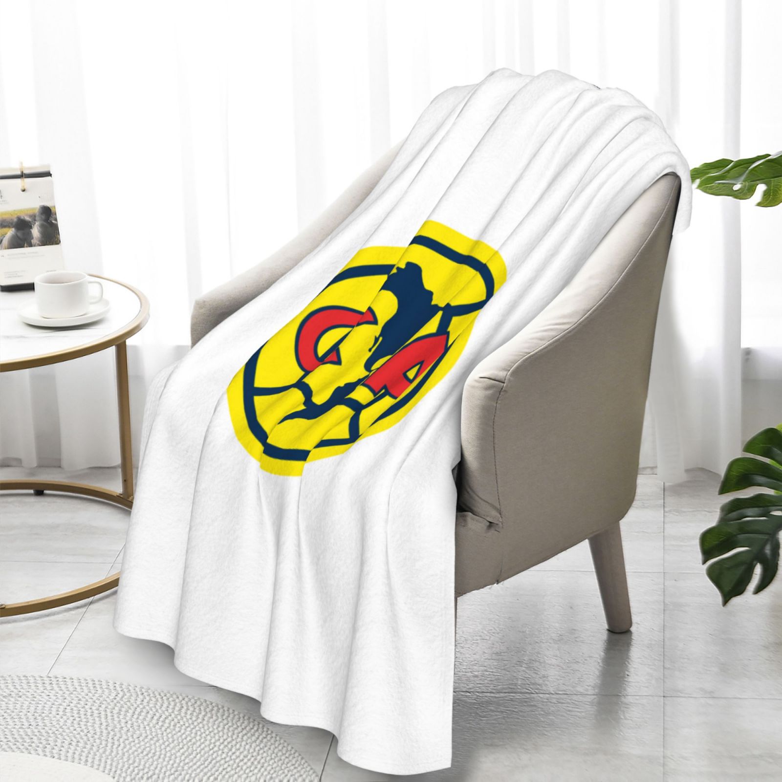 Club America Flannel Blanket FLB1573 - Soccerfana