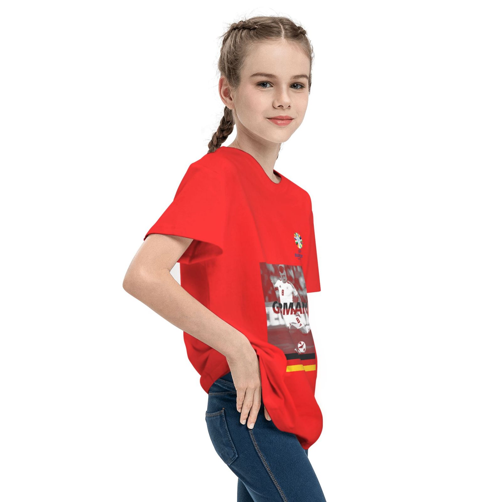 Kid's Germany EURO 2024 Teenage T-shirt TET1710 - Soccerfana