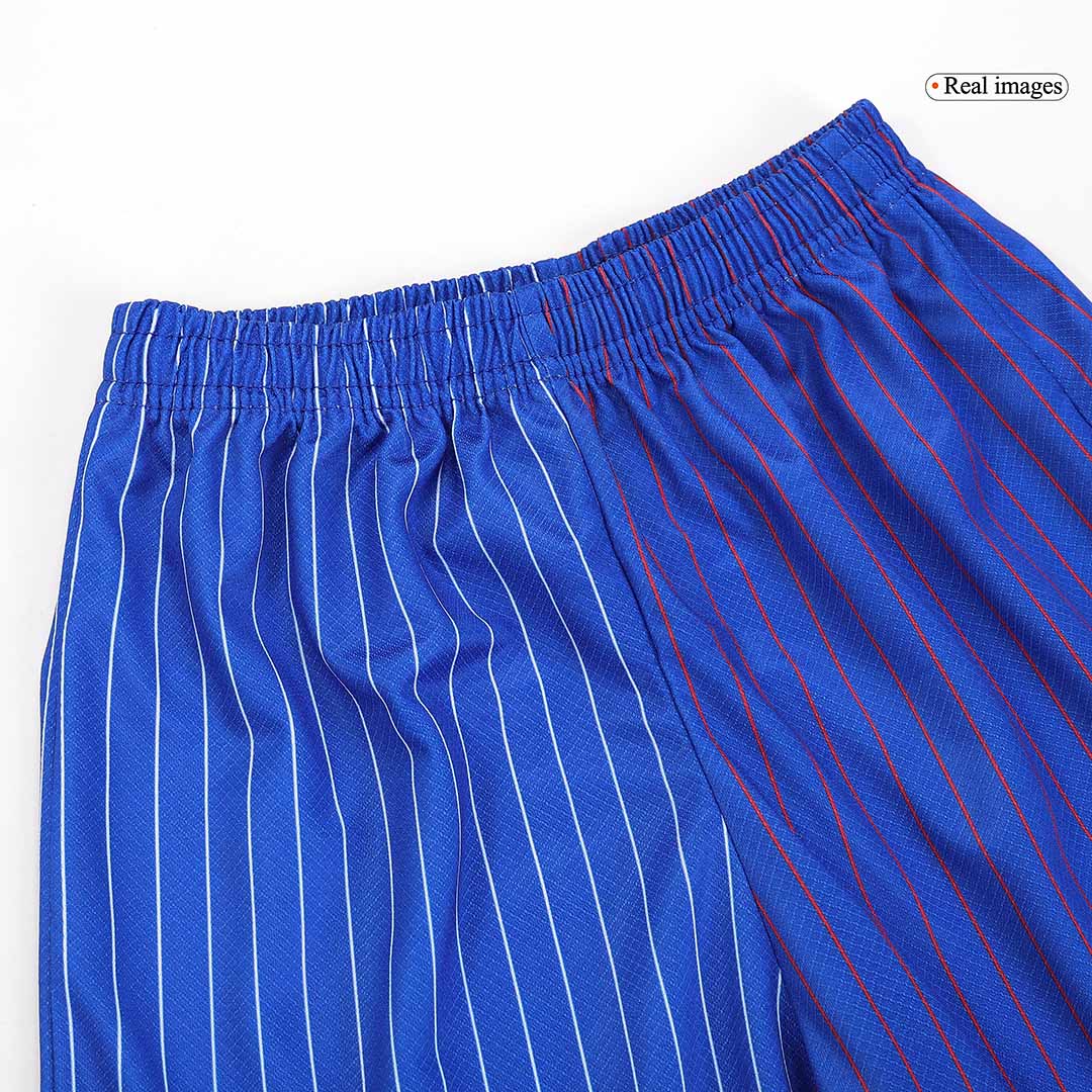 Kid's France Away Jersey+Shorts EURO 2024 - Soccerfana