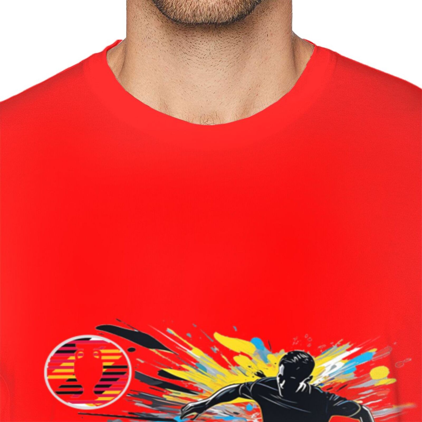 Men's Germany EURO 2024 Basic Short Sleeve T-Shirt BST1748 - Soccerfana