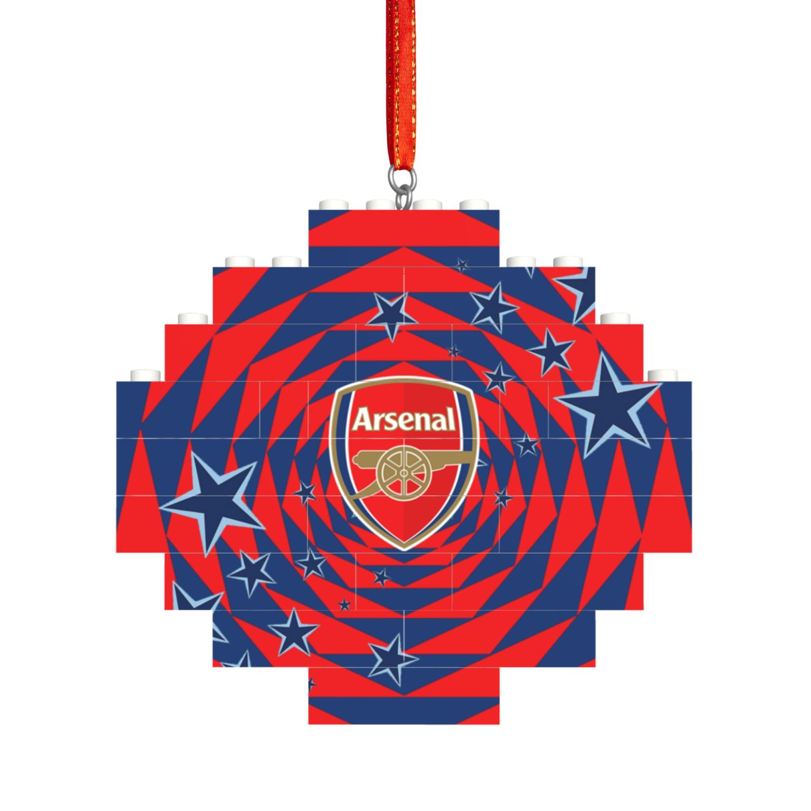 Arsenal Building Block Puzzle Ornament BBP1985 - Soccerfana