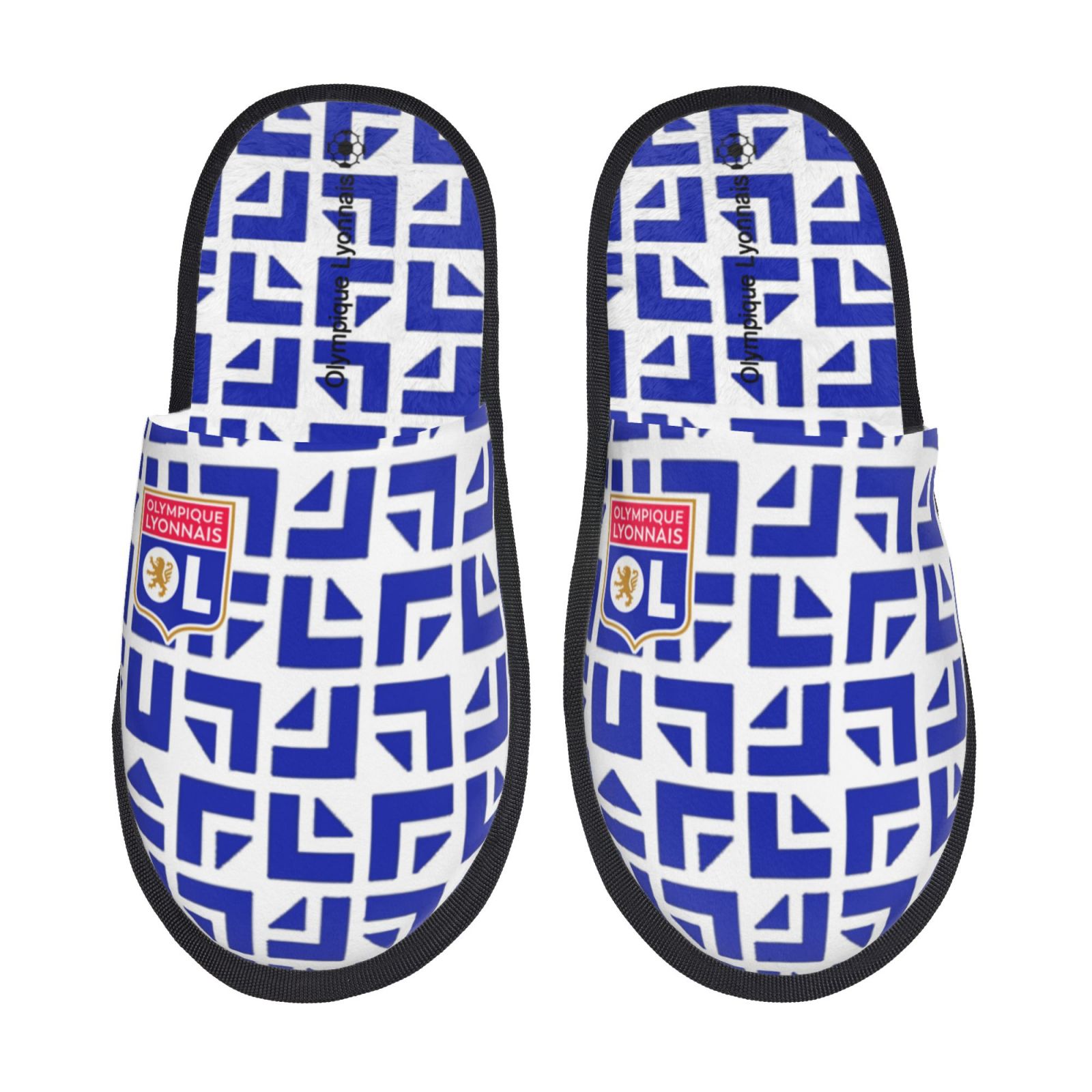 Olympique Lyonnais Cotton Slippers FSP2342 - Soccerfana