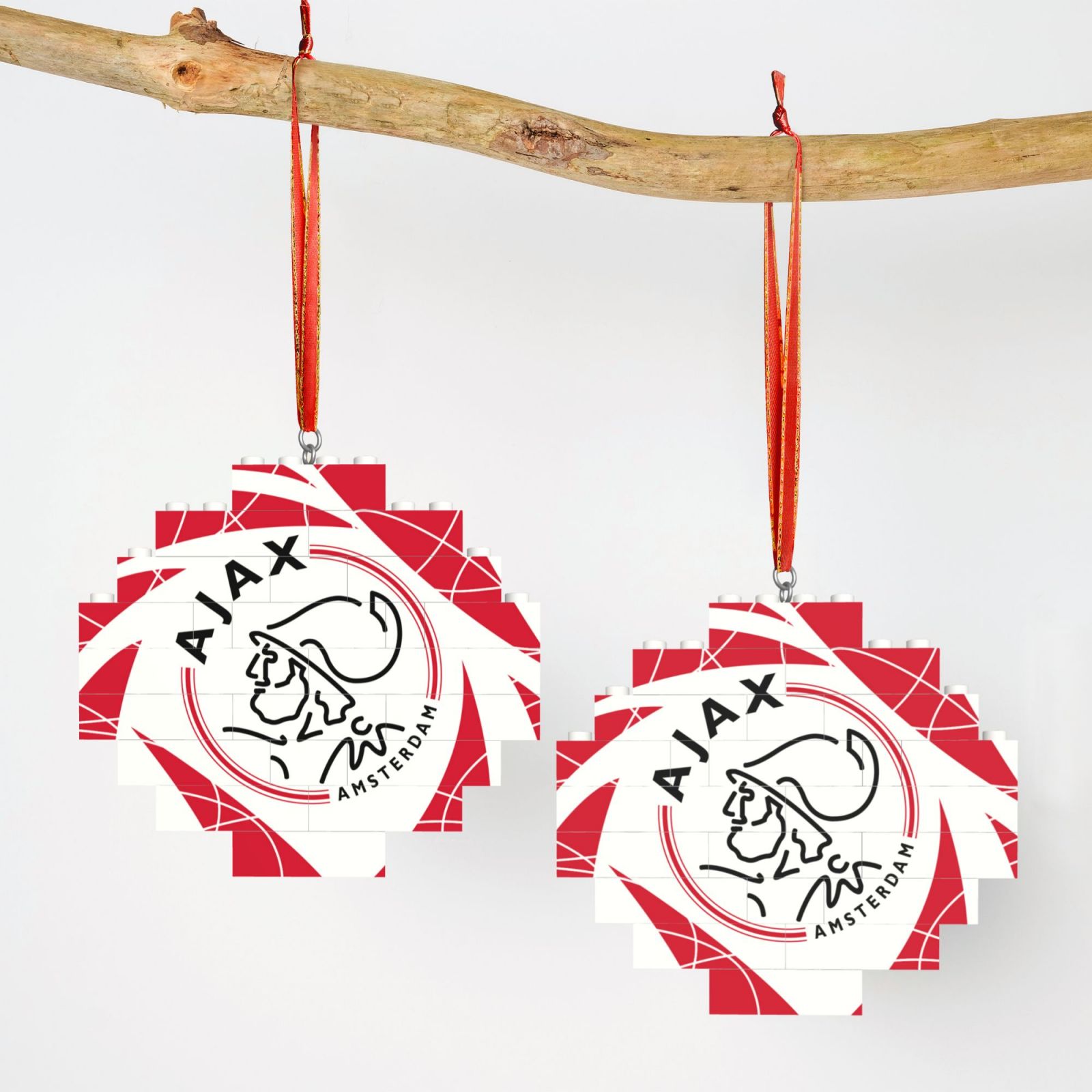 AJAX Building Block Puzzle Ornament BBP2179 - Soccerfana