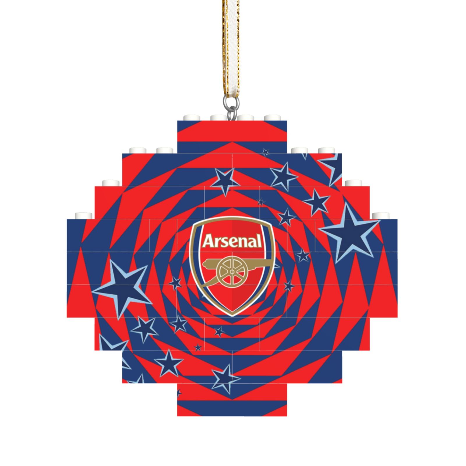 Arsenal Building Block Puzzle Ornament BBP1985 - Soccerfana
