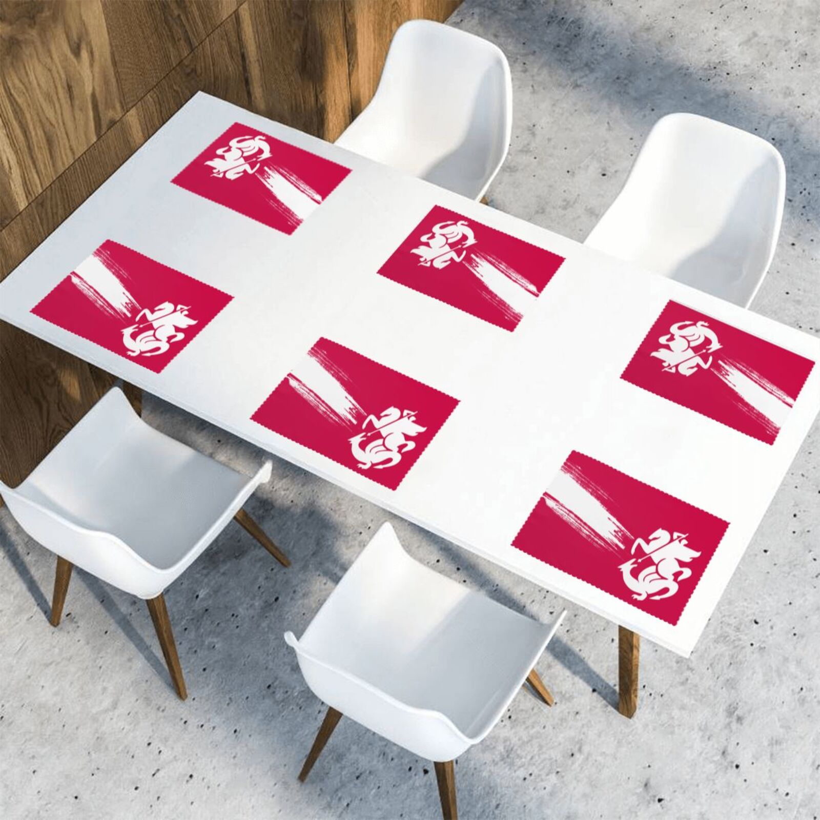 Georgia Placemat Set Of 6 PFD2054 - Soccerfana