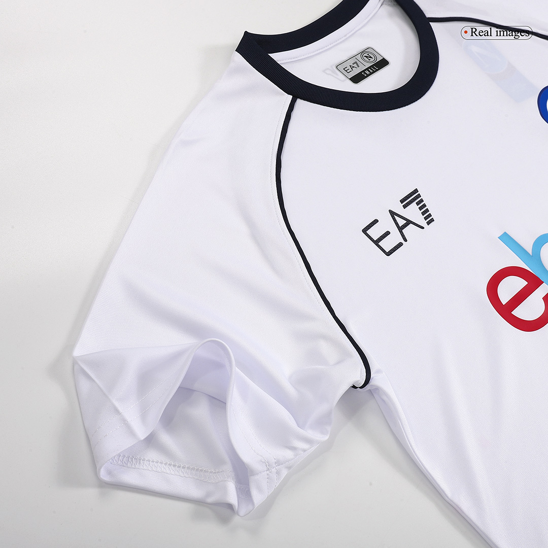 SSC Napoli White Pre-Match Jersey 23/24 - Soccerfana