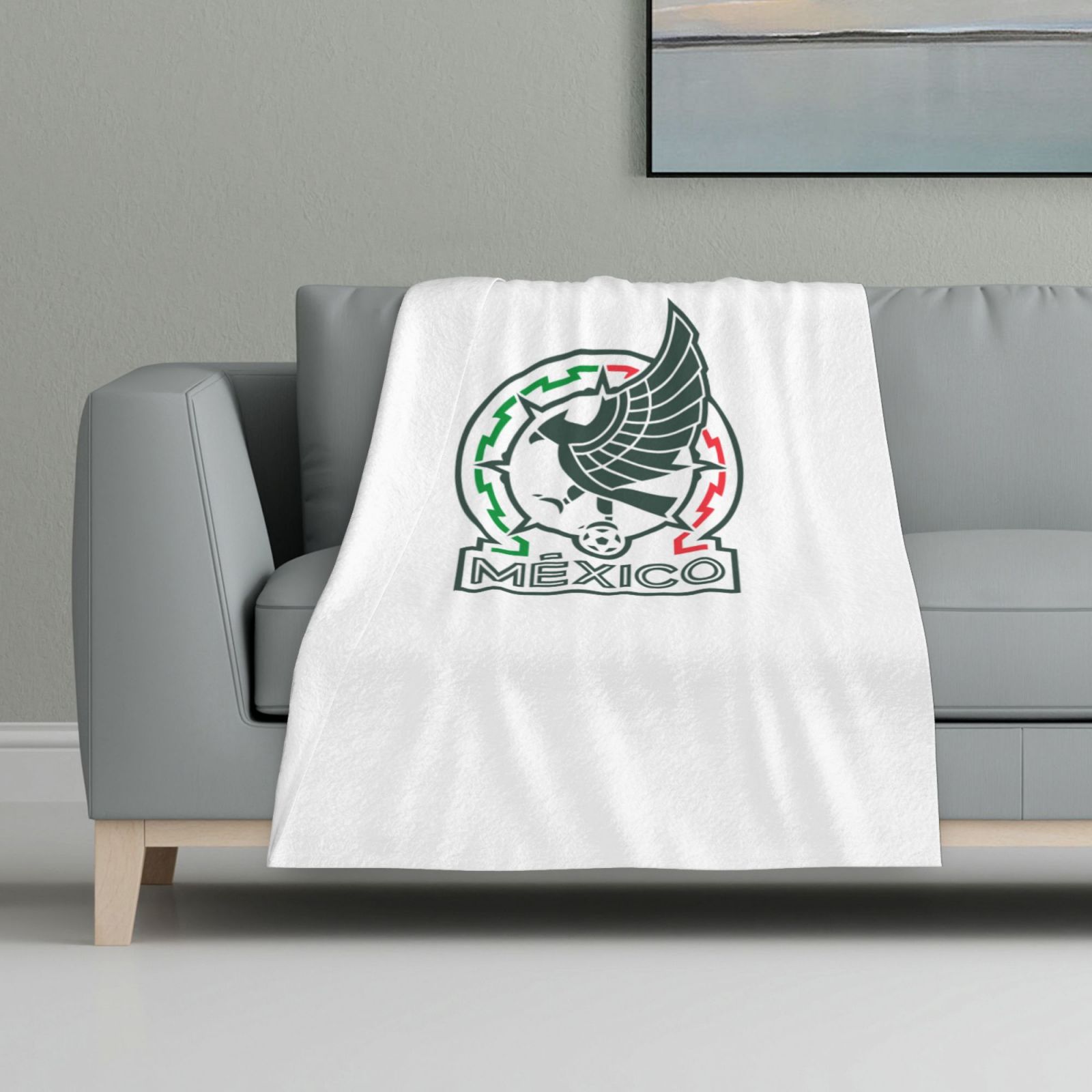 Mexico Flannel Blanket FLB1539 - Soccerfana