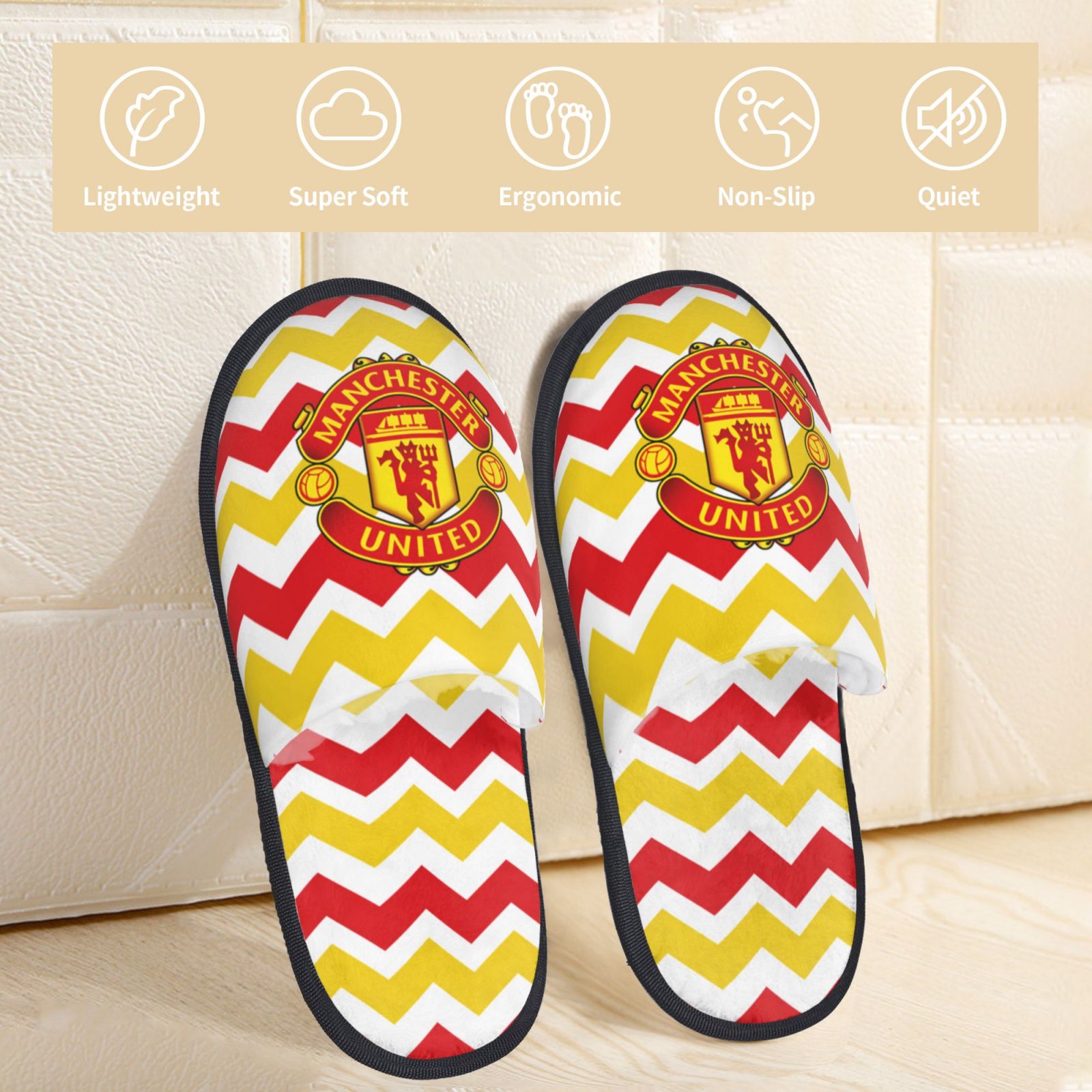 Manchester United Cotton Slippers FSP2227 - Soccerfana