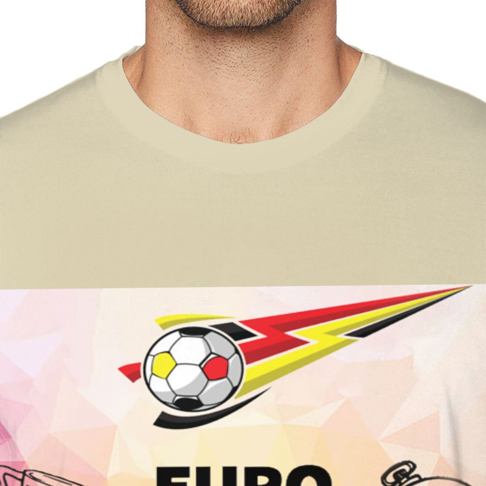 Men's Germany EURO 2024 Basic Short Sleeve T-Shirt BST1771 - Soccerfana