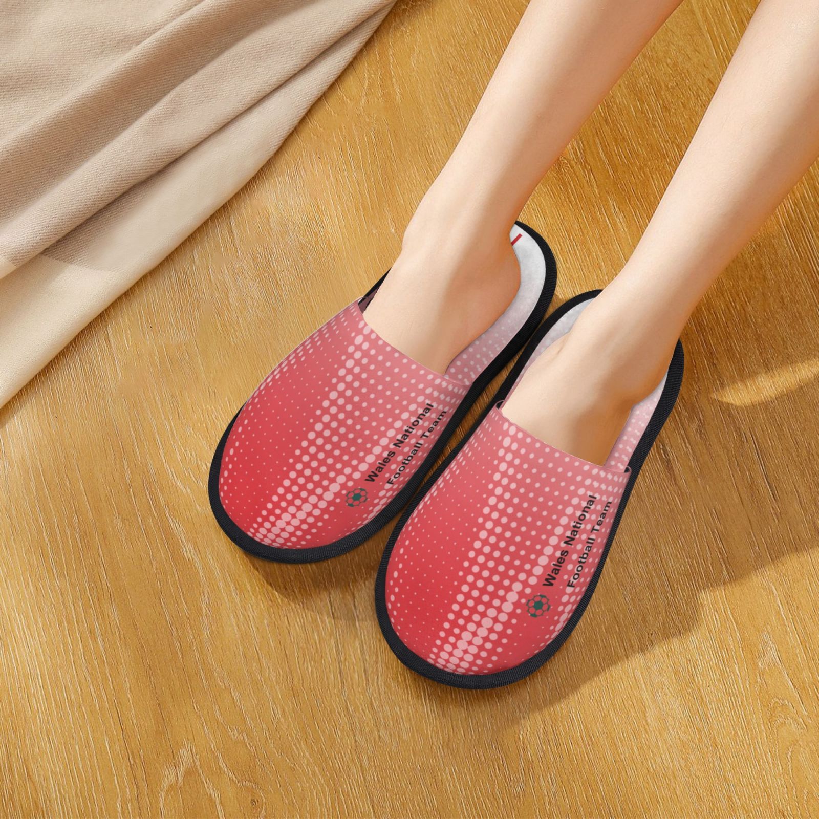 Wales Cotton Slippers FSP2317 - Soccerfana
