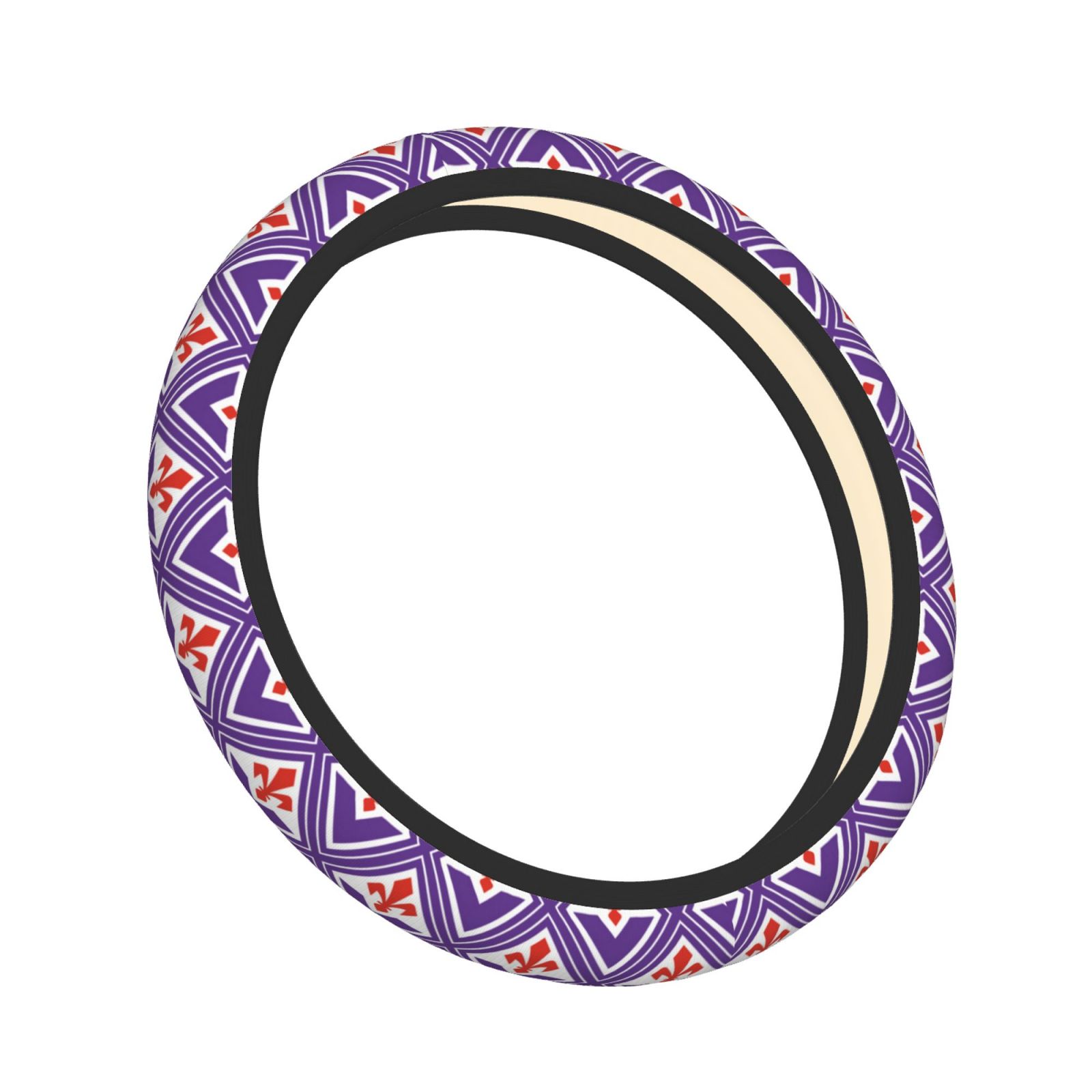 Fiorentina Steering Wheel Cover ESW2410 - Soccerfana