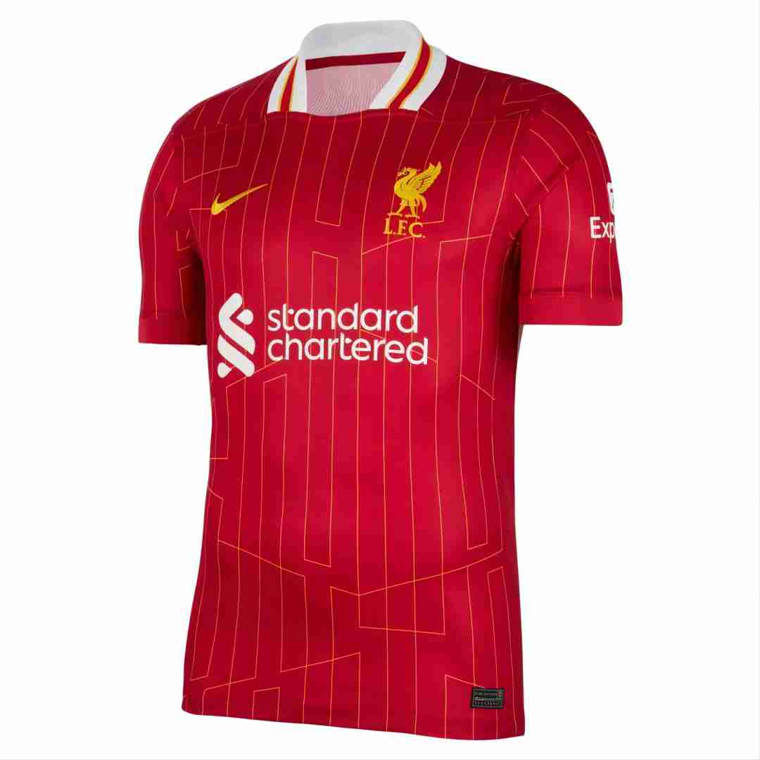 Liverpool Home Jersey 2024/25 - Soccerfana