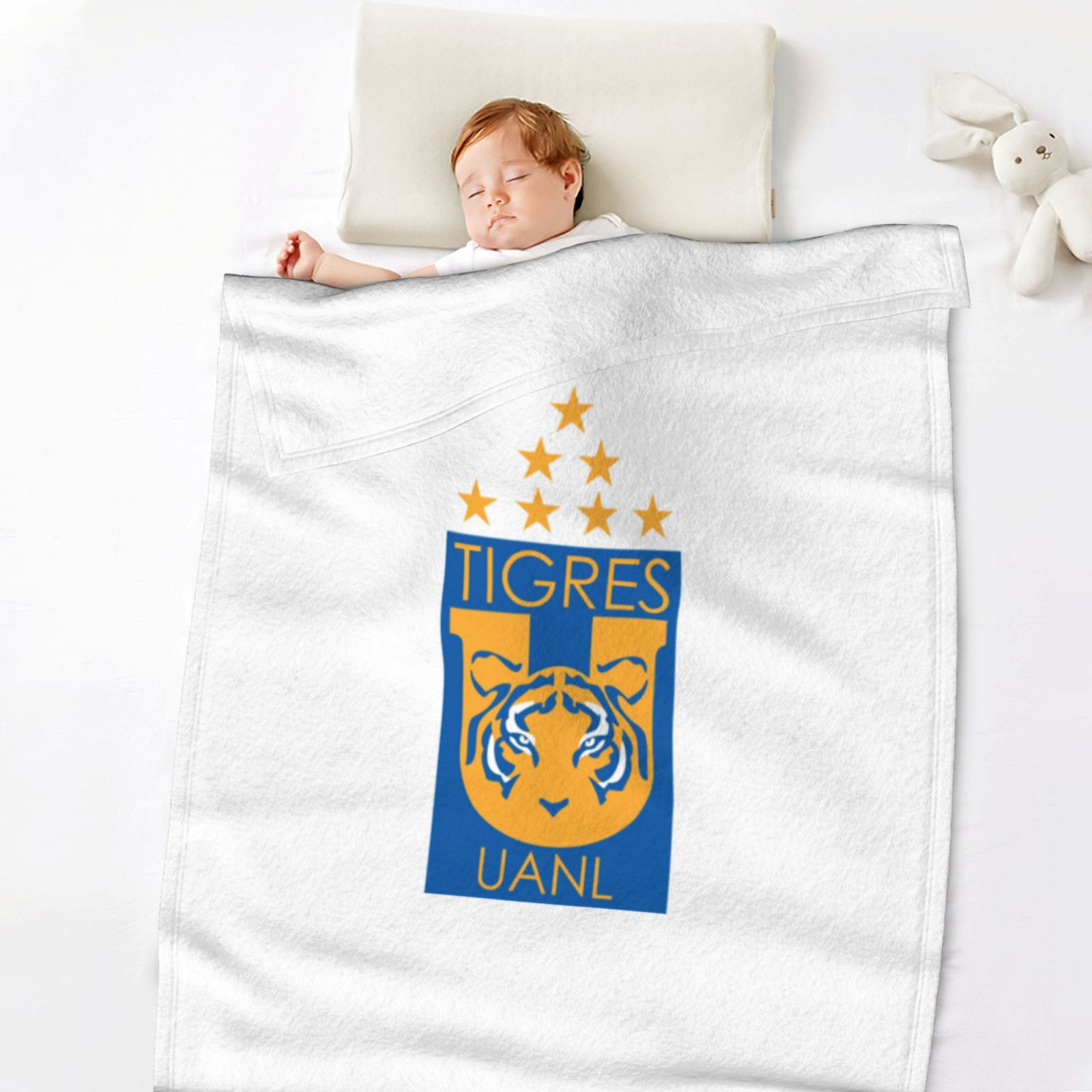 Tigres UANL Flannel Blanket FLB1571 - Soccerfana