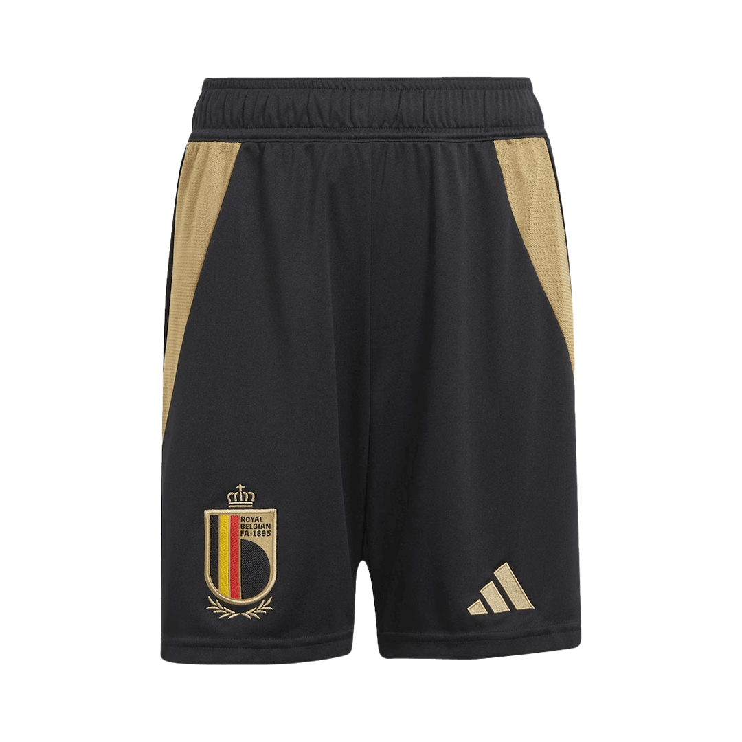 Belgium Home Shorts EURO 2024 - Soccerfana