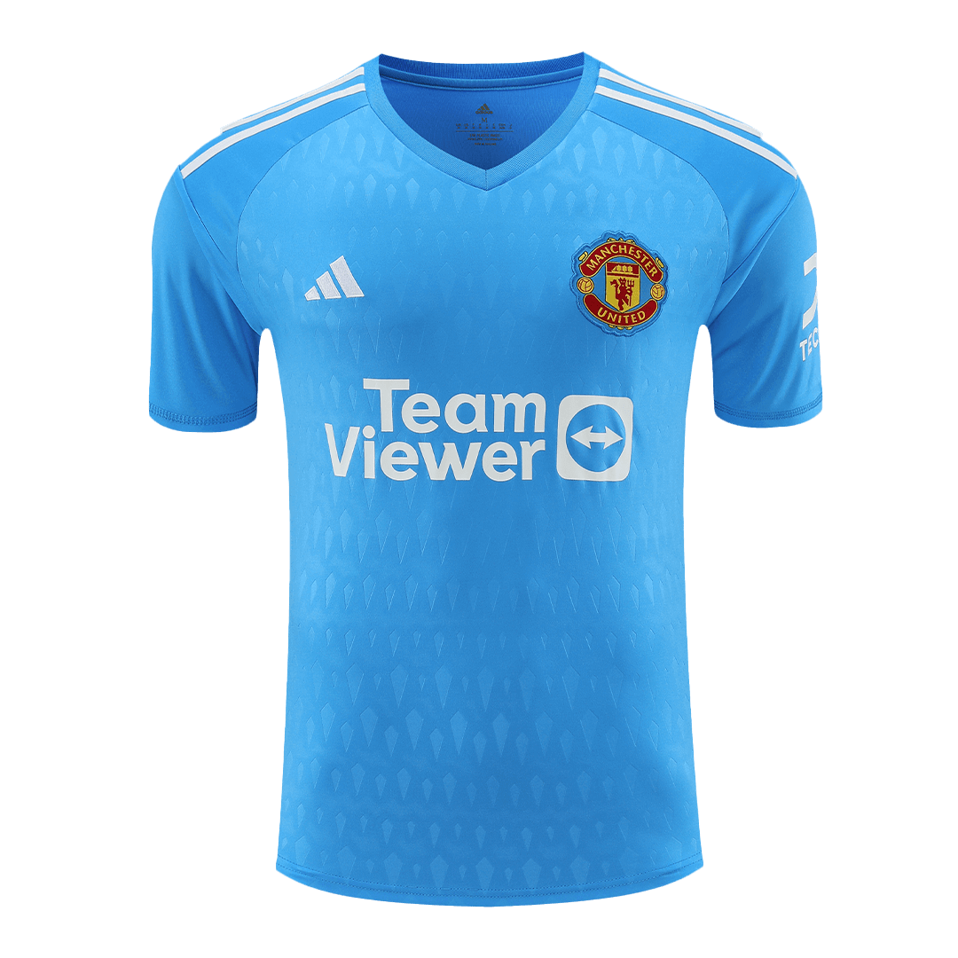 Manchester United Goalkeeper Jersey Blue 23/24 - Soccerfana