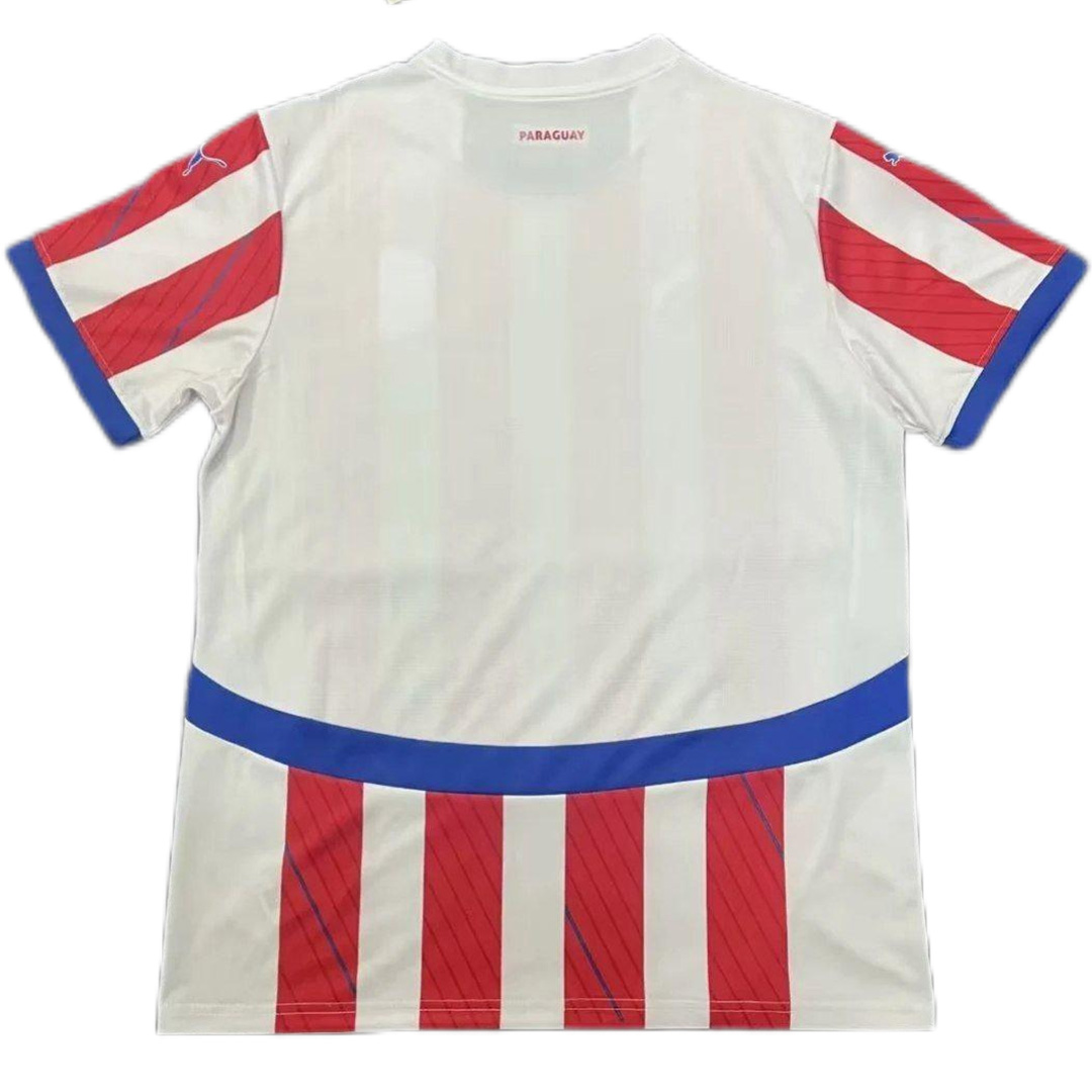 Paraguay Home Jersey Copa America 2024 - Soccerfana