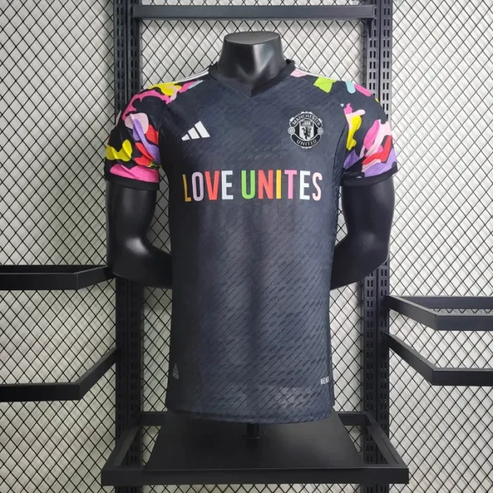 Player Manchester United Training Jersey 24/25 Football Jersey - Soccerfana