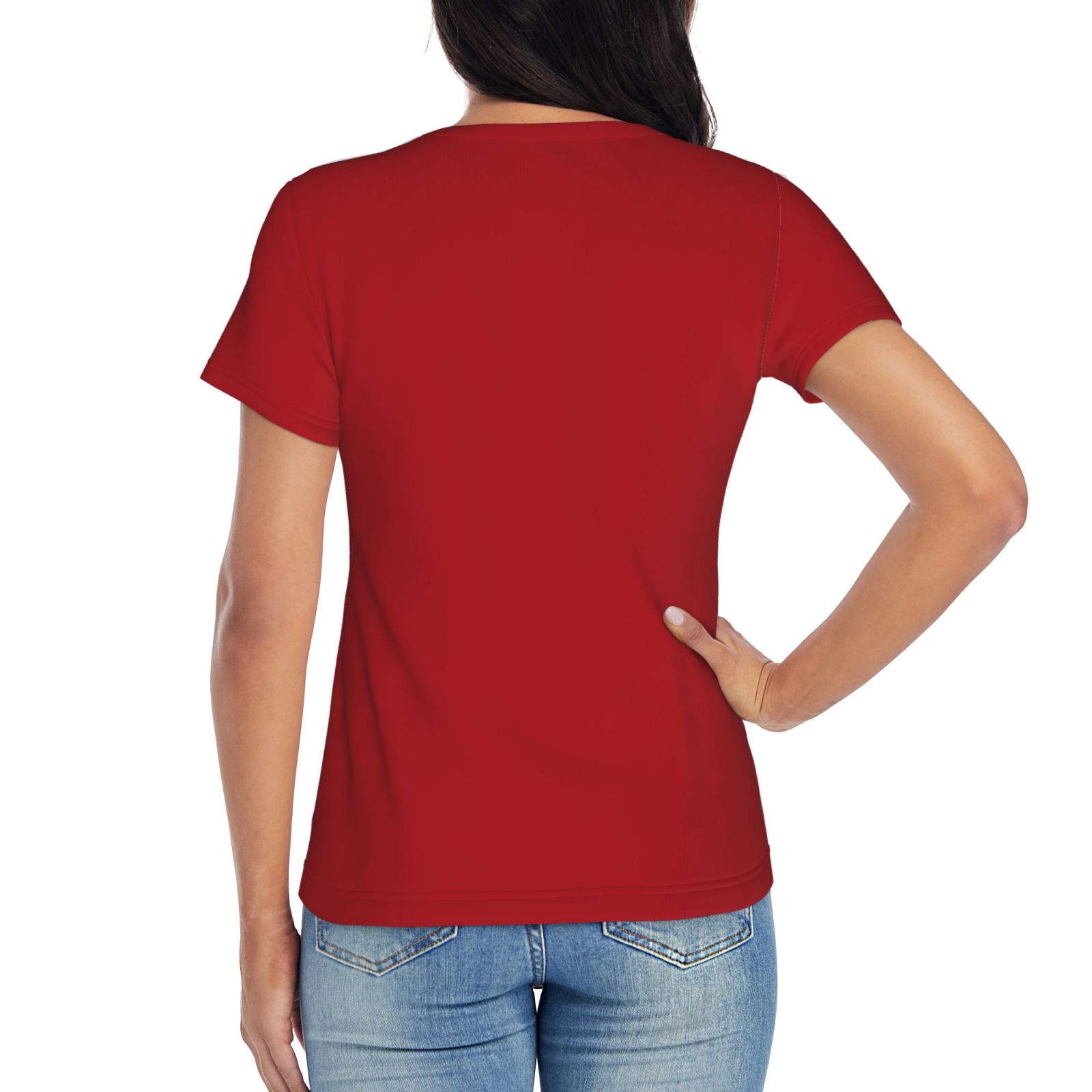 Women's France EURO 2024 Short Sleeve T-Shirt WST1733 - Soccerfana