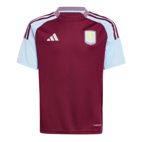 2024-2025 Aston Villa Home Shirt+Shorts (Kids) - Soccerfana