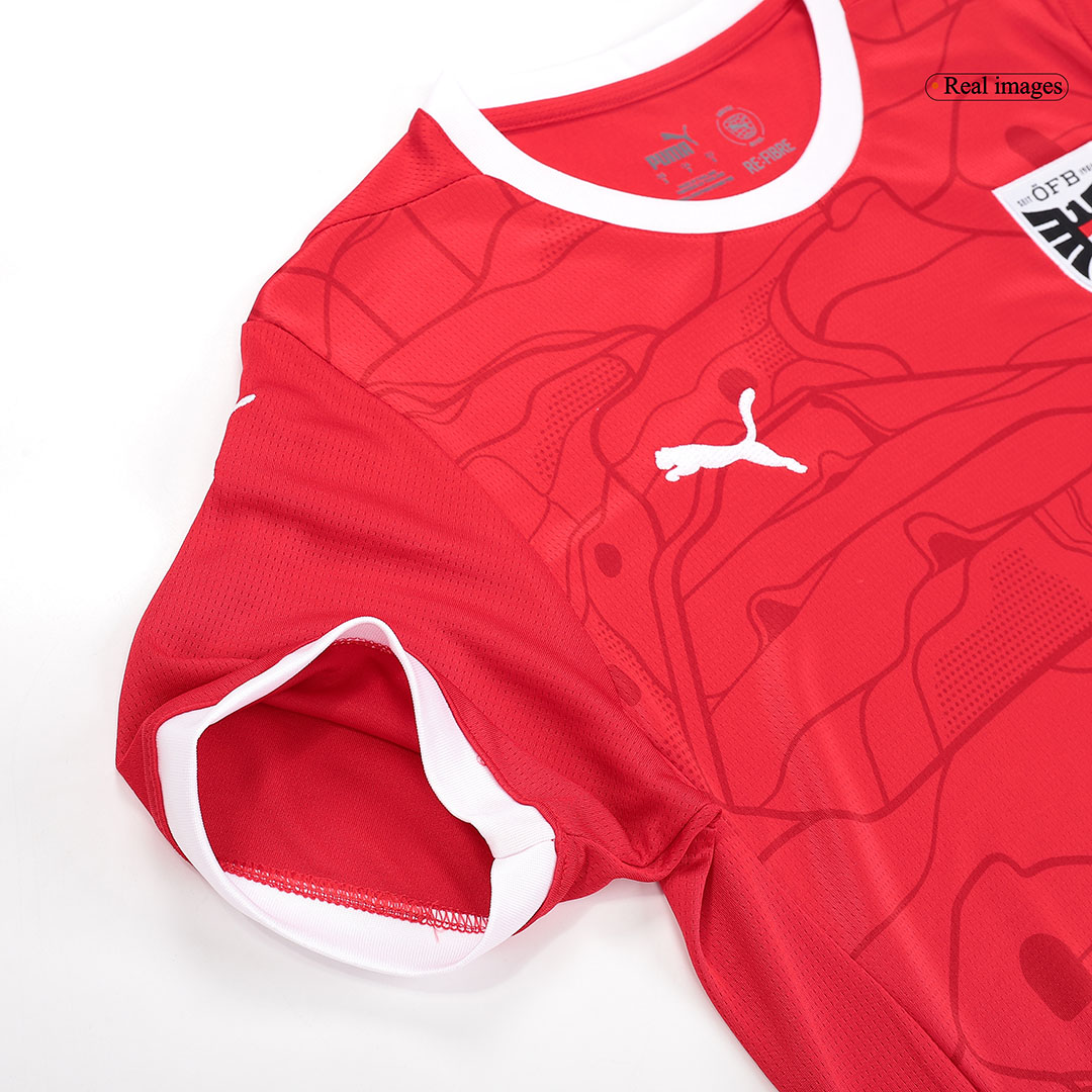 Austria Home Jersey EURO 2024 - Soccerfana