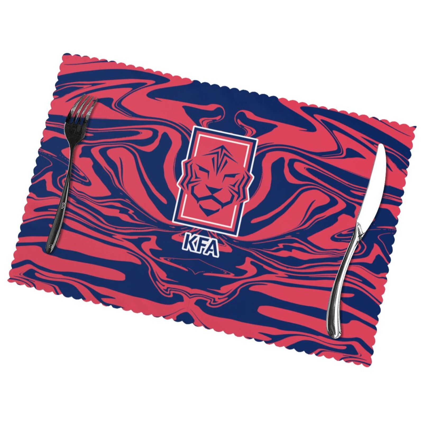 South Korea Placemat Set Of 6 PFD2281 - Soccerfana