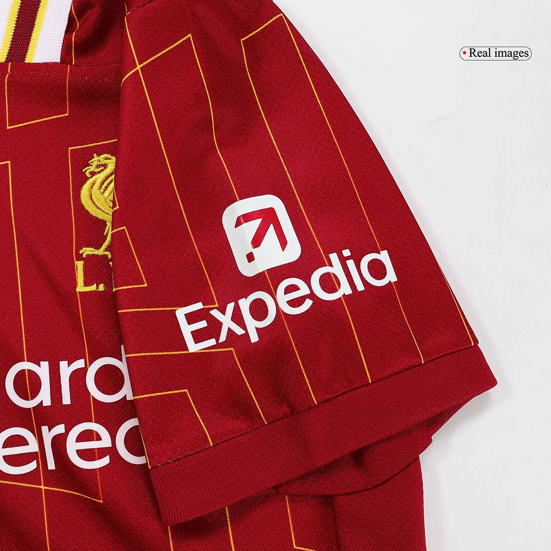 Kid's Liverpool Home Jersey+Shorts 2024/25 - Soccerfana