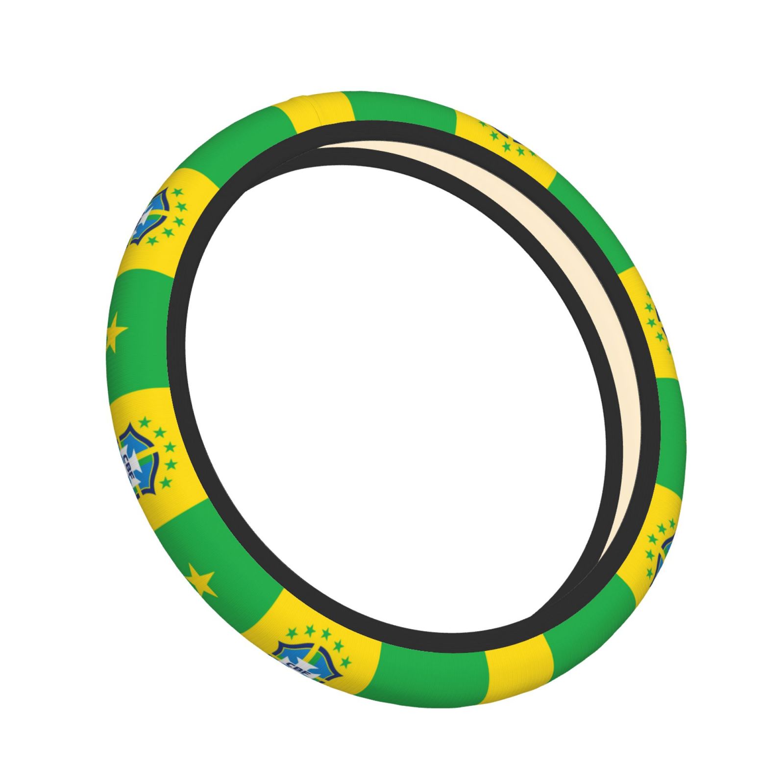 Brazil Steering Wheel Cover ESW2373 - Soccerfana