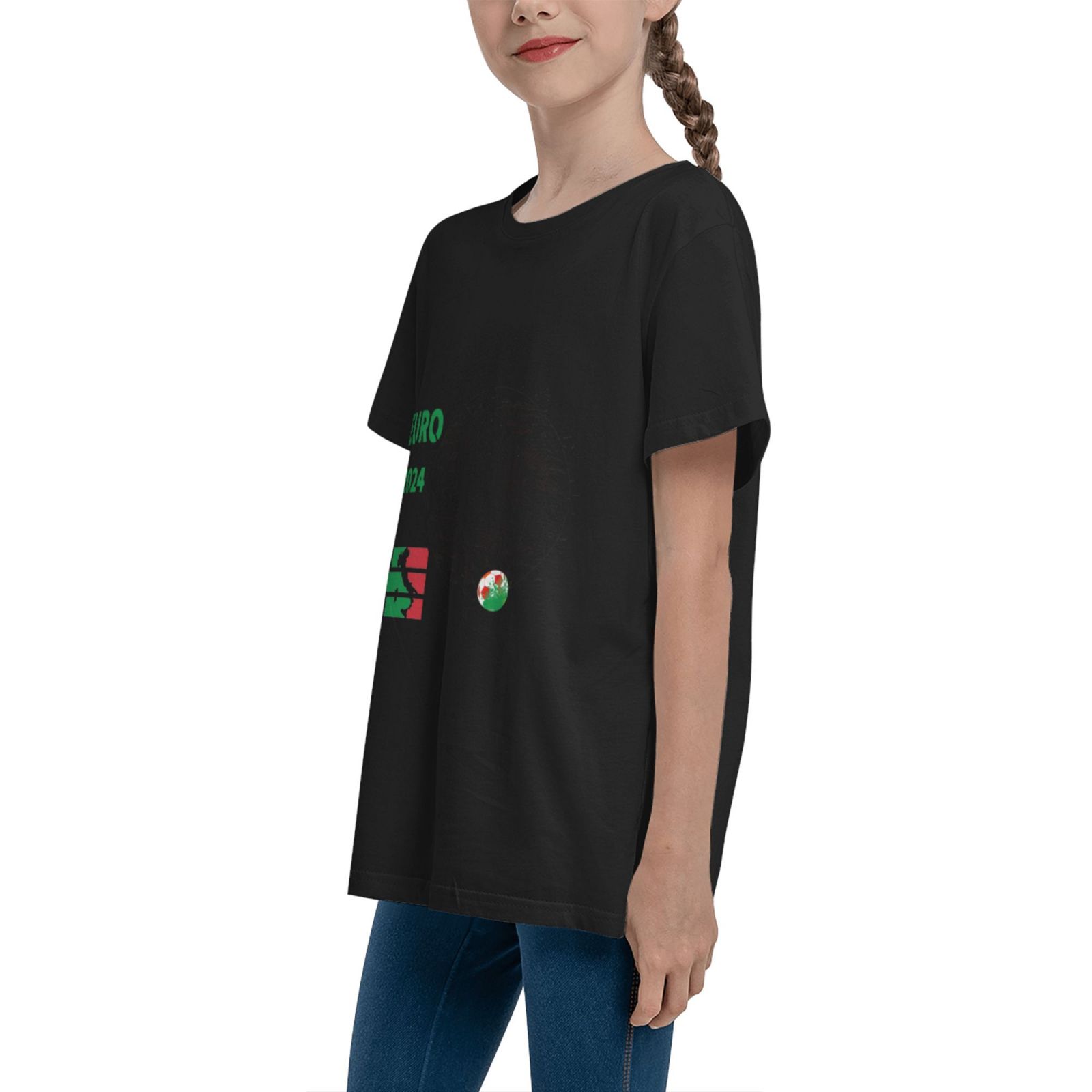 Kid's Italy EURO 2024 Teenage T-shirt TET1757 - Soccerfana