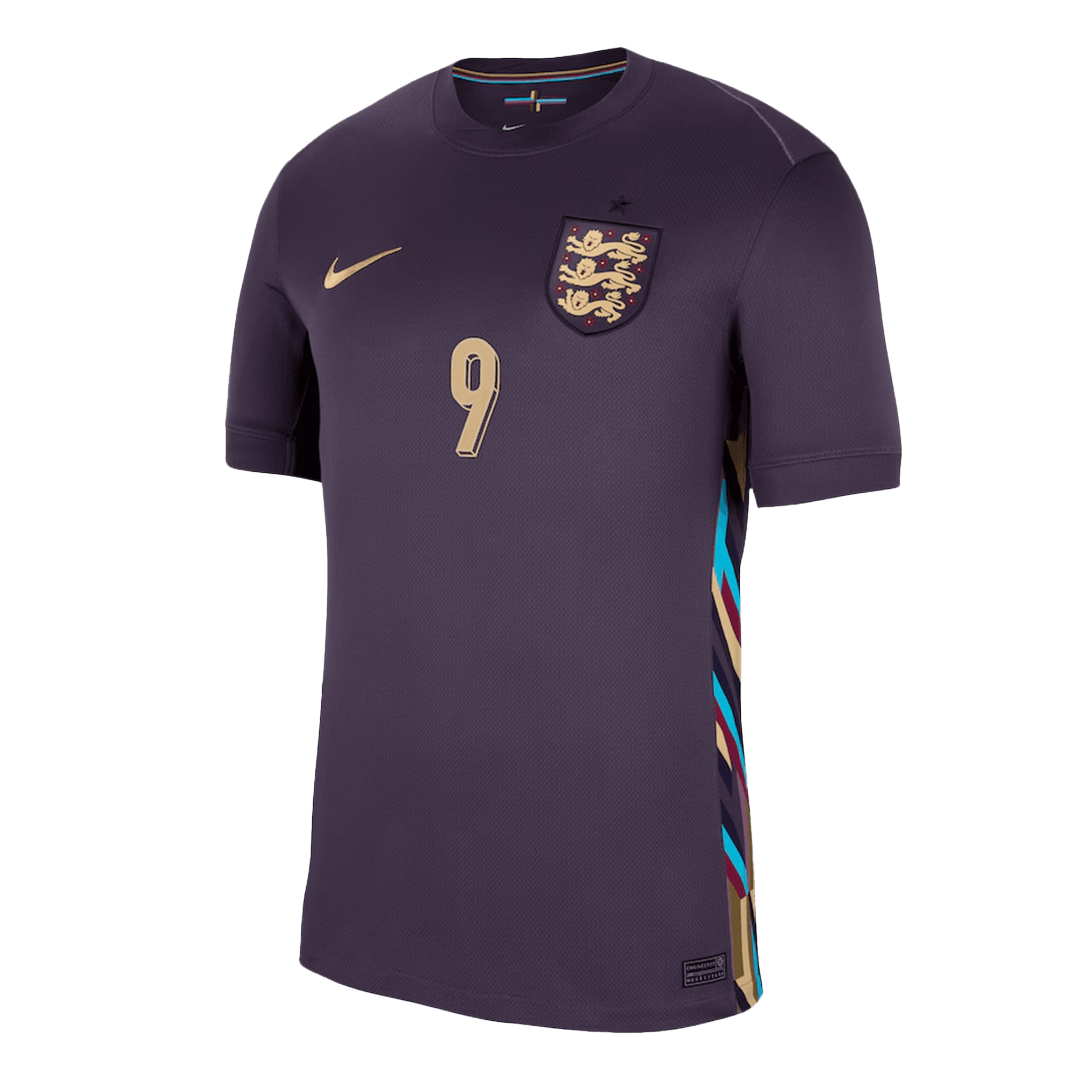 Harry Kane #9 England Away Jersey EURO 2024 - Soccerfana
