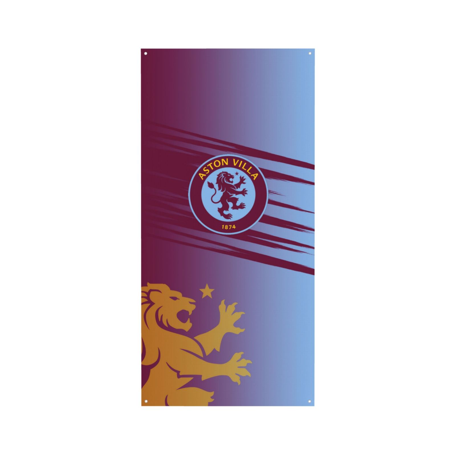 Aston Villa Door Cover Decorated Banner DCB2786 - Soccerfana