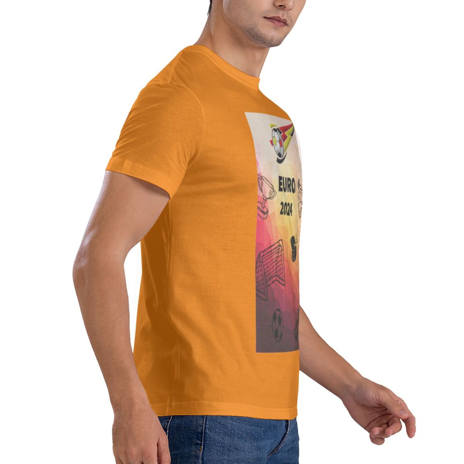 Men's Germany EURO 2024 Basic Short Sleeve T-Shirt BST1771 - Soccerfana