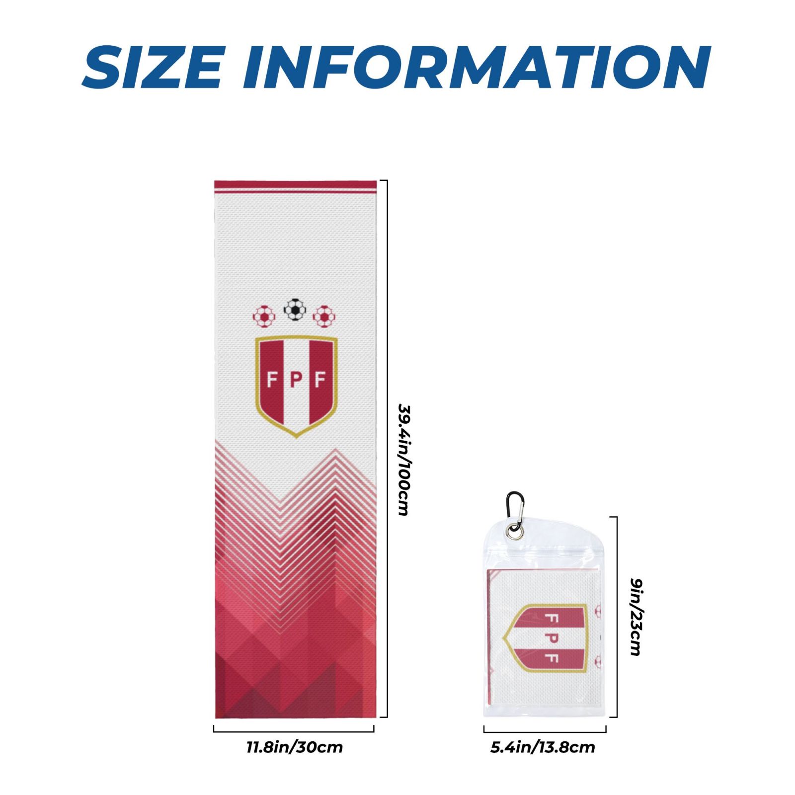 Peru Sport Towel CET1968 - Soccerfana