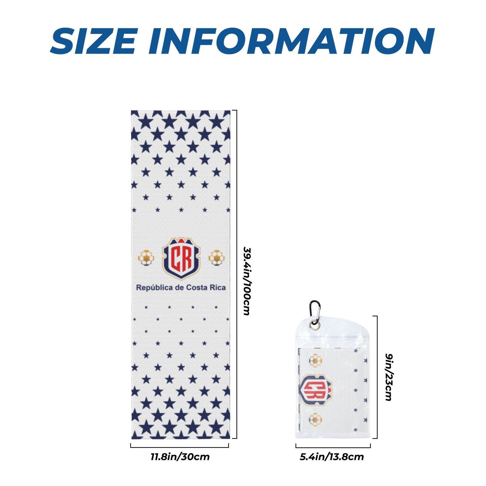 Costa Rica Sport Towel CET1960 - Soccerfana