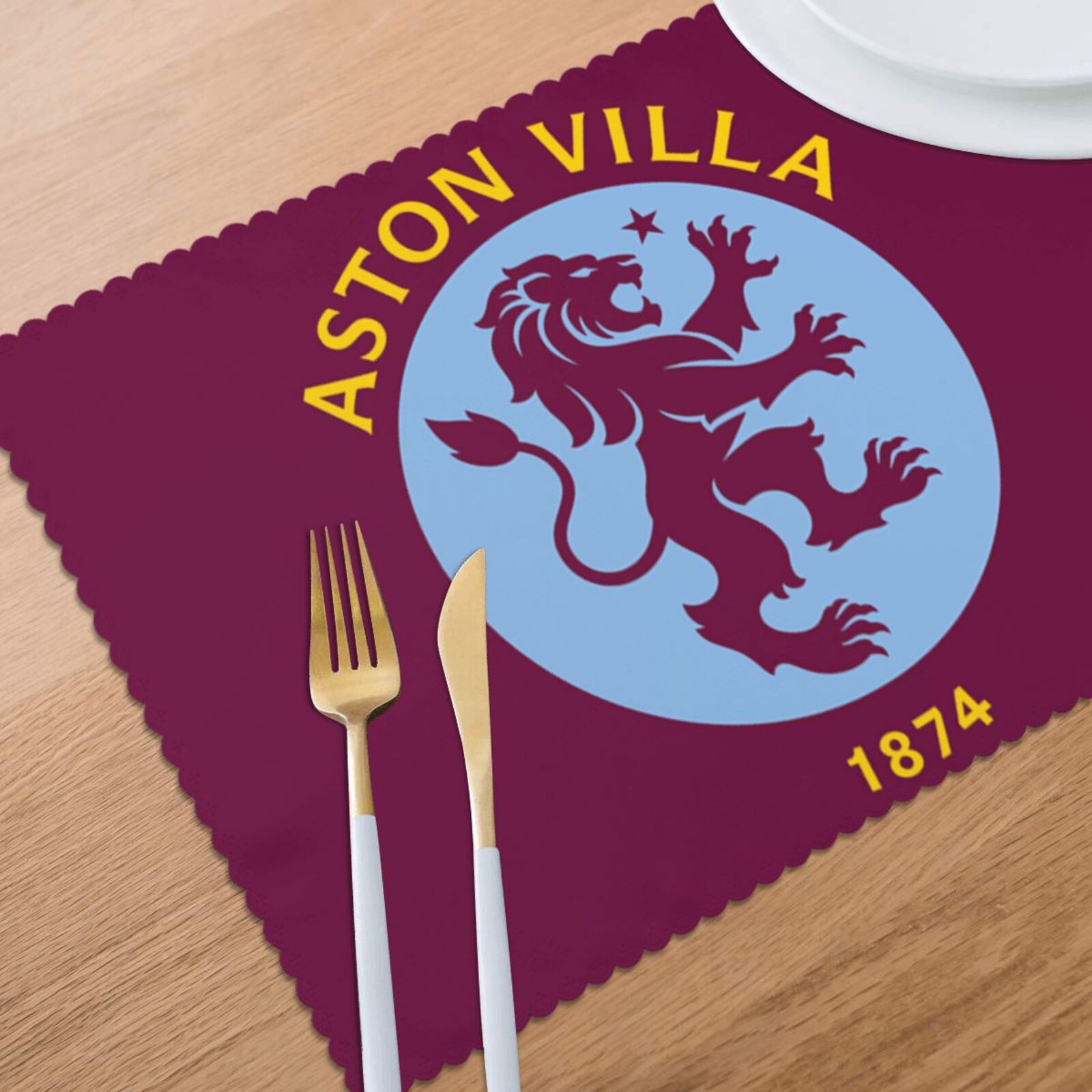 Aston Villa Placemat Set Of 6 PFD2047 - Soccerfana