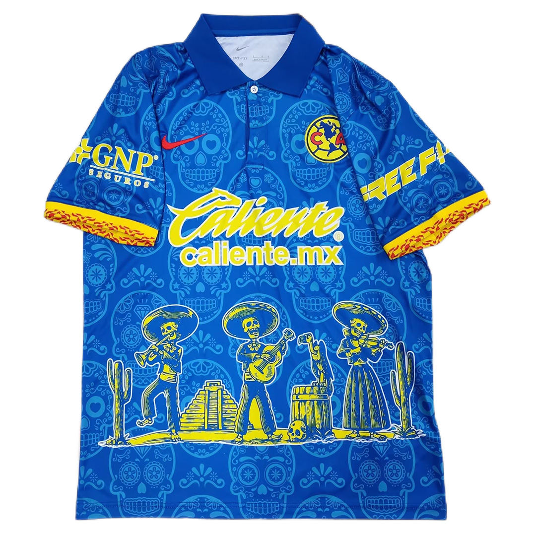 Club America Day of the Dead Jersey Blue 23/24 - Soccerfana