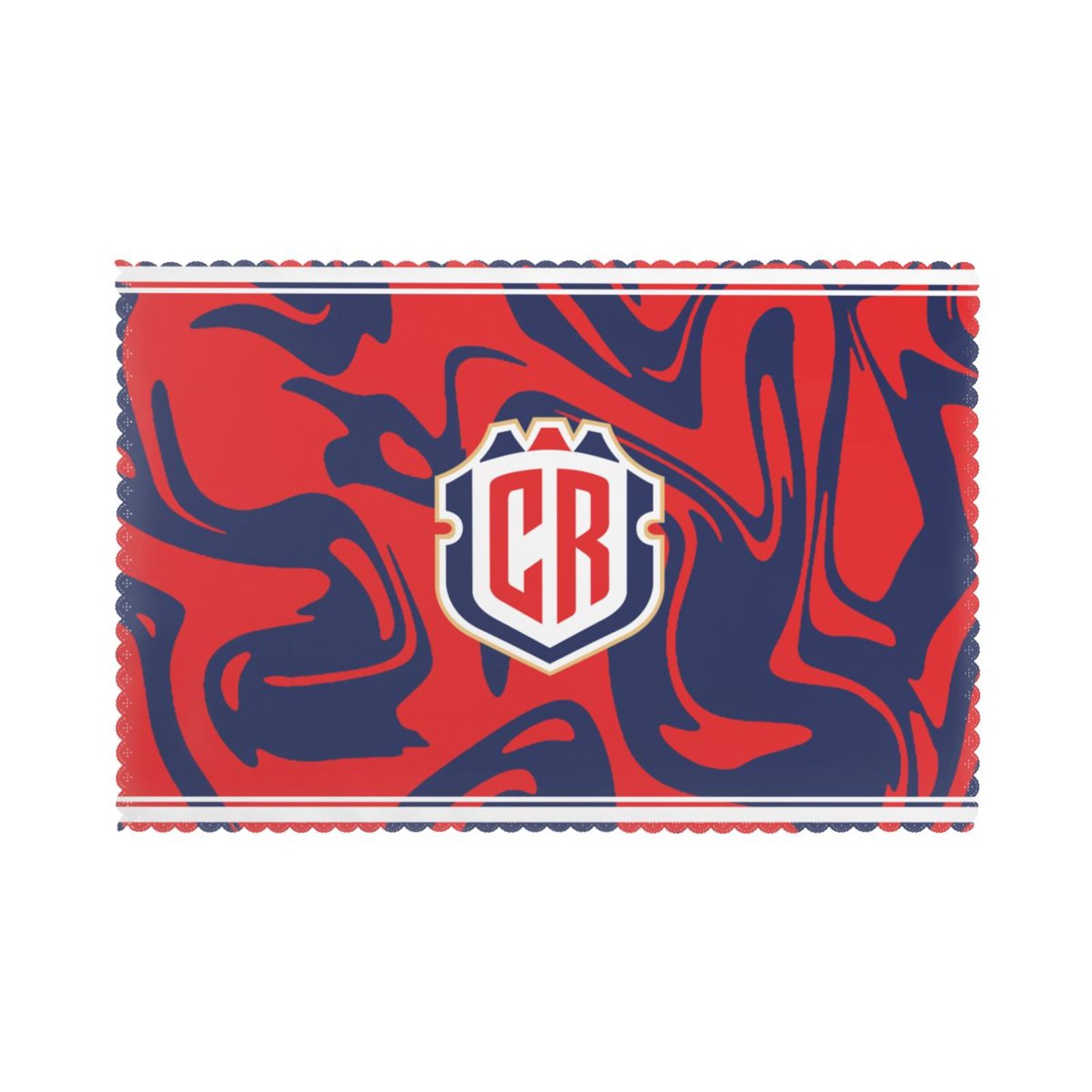 Costa Rica Placemat Set Of 6 PFD2276 - Soccerfana