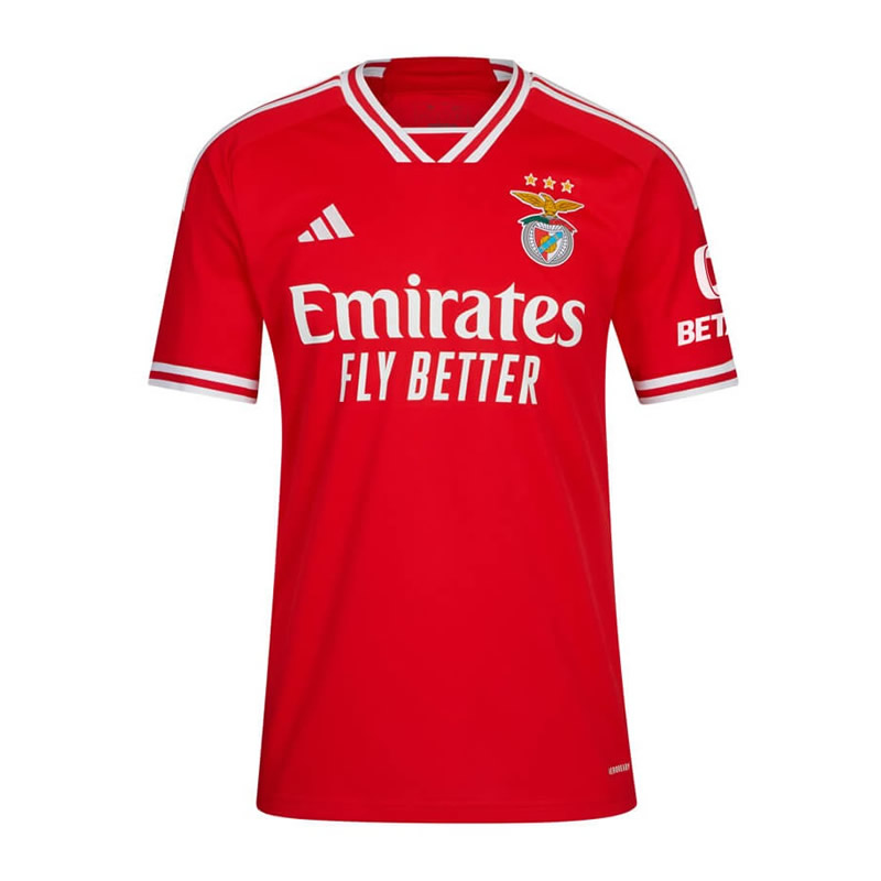 SL Benfica Home Jersey 23/24 - Soccerfana