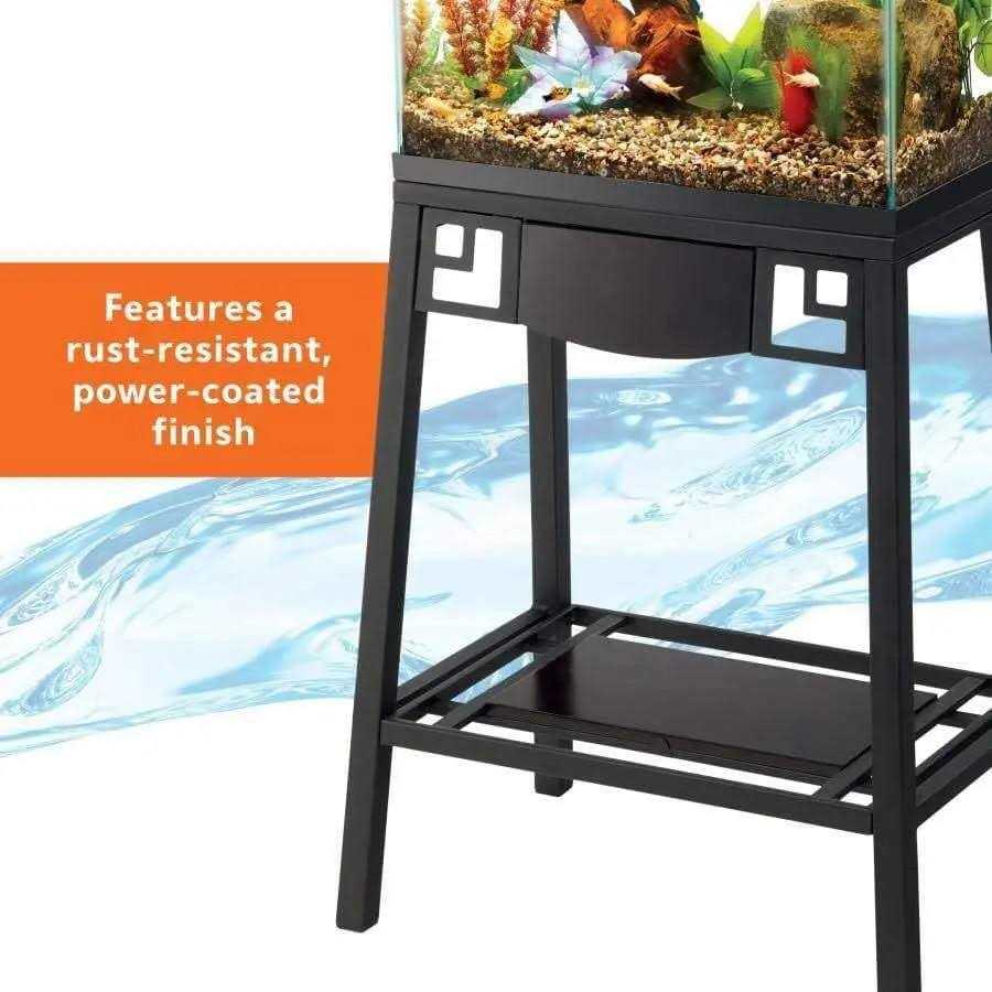 Aqueon Forge Metal Aquarium Stand - news-ruruana