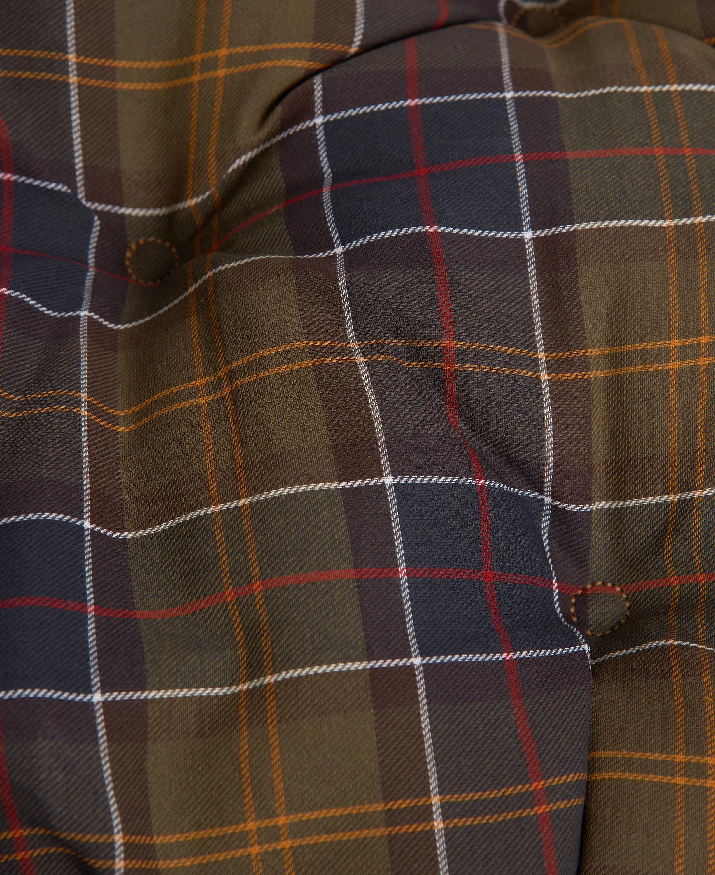Barbour Wax Cotton Dog Bed
