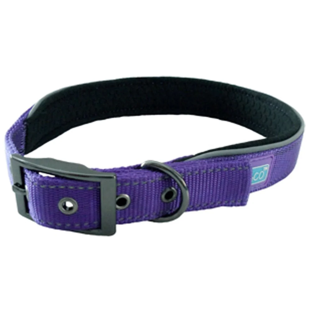 Hem & Boo Reflective Padded Dog Collar