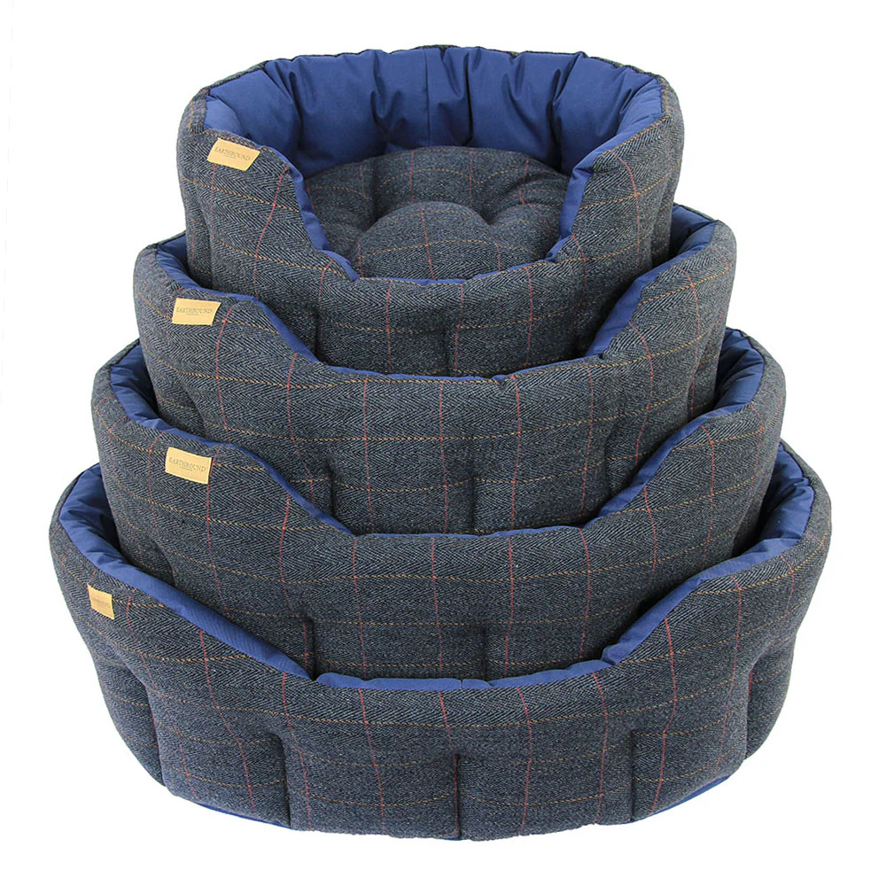 Earthbound Dog Beds Waterproof Tweed M