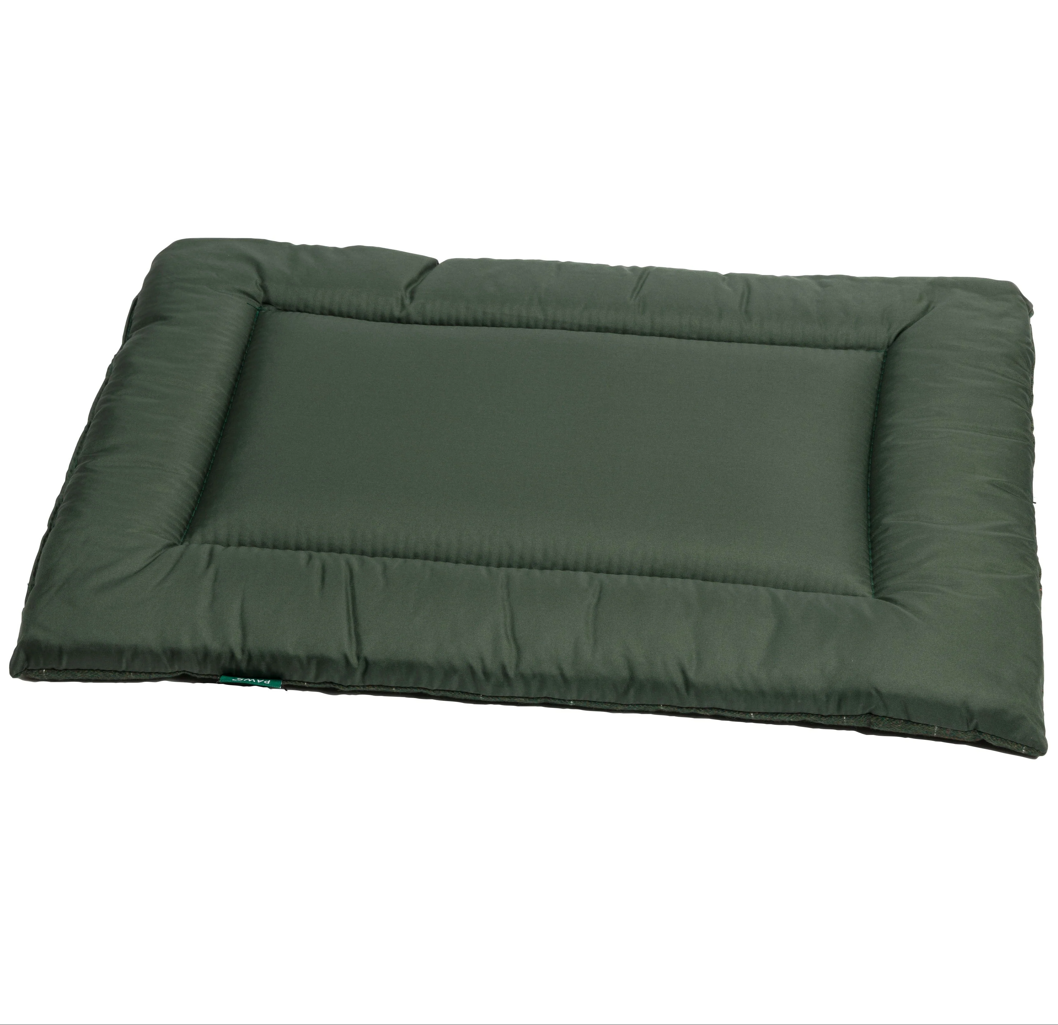 House of Paws Green Tweed Crate Mat