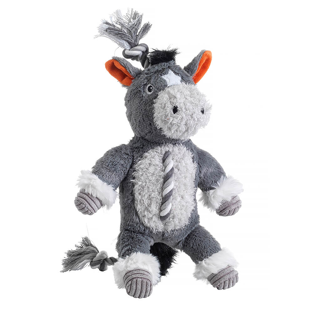 House of Paws Farmyard Horse Rope Dog Toy