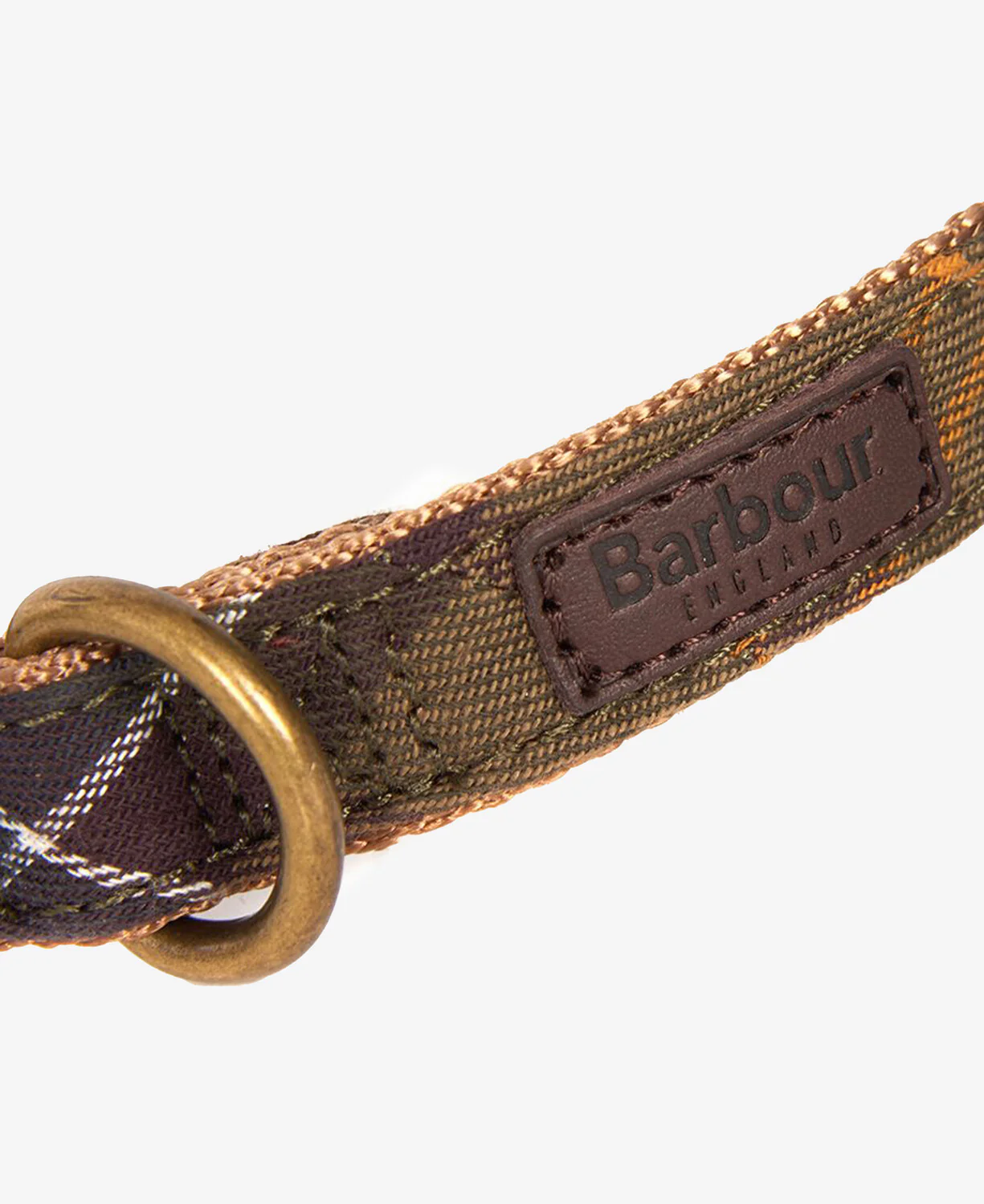 Barbour Tartan Webbing Dog Collar