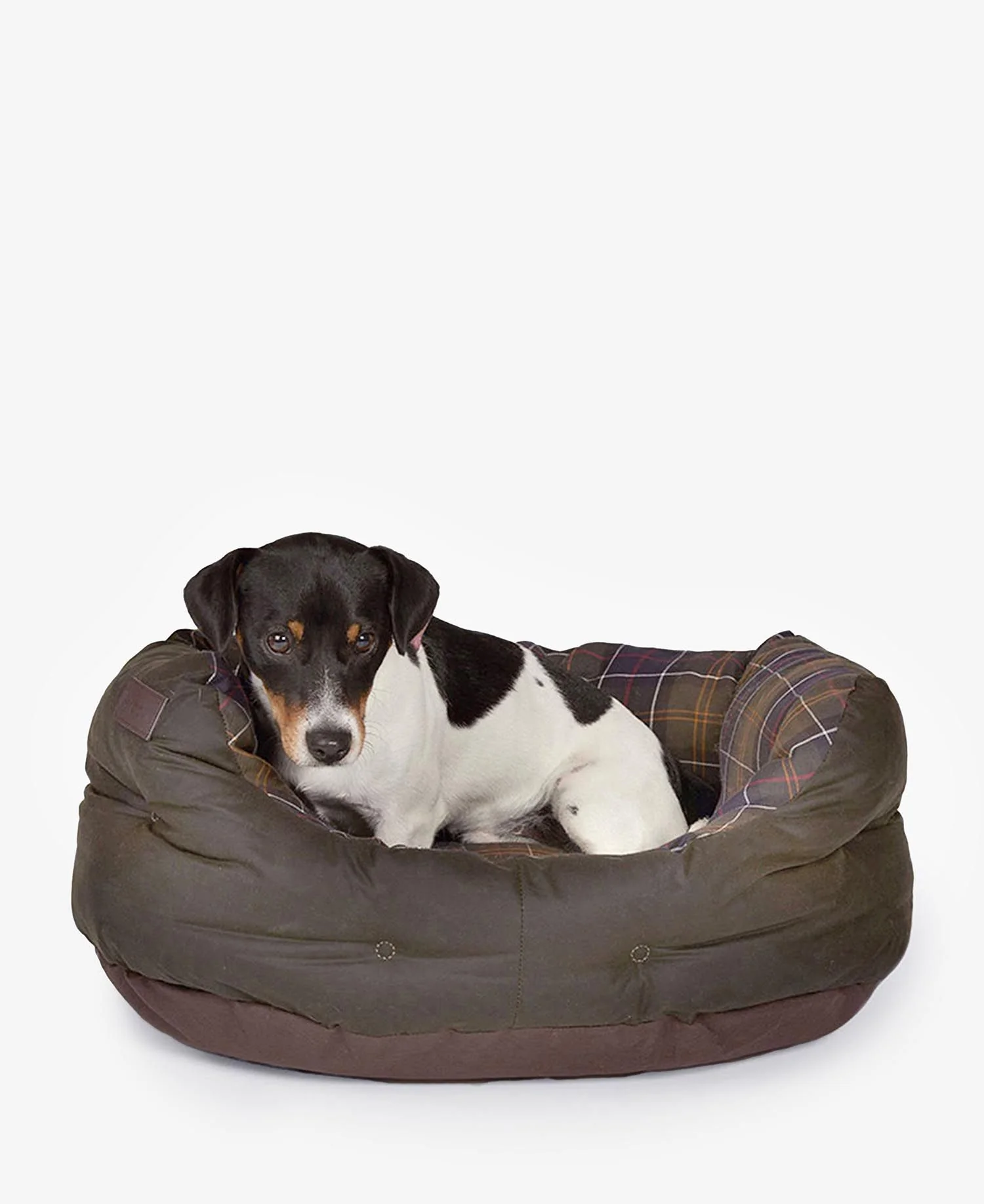 Barbour Wax Cotton Dog Bed
