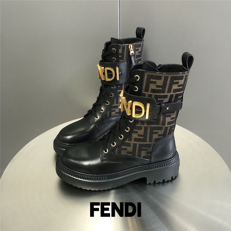 Fendi martin boots deals