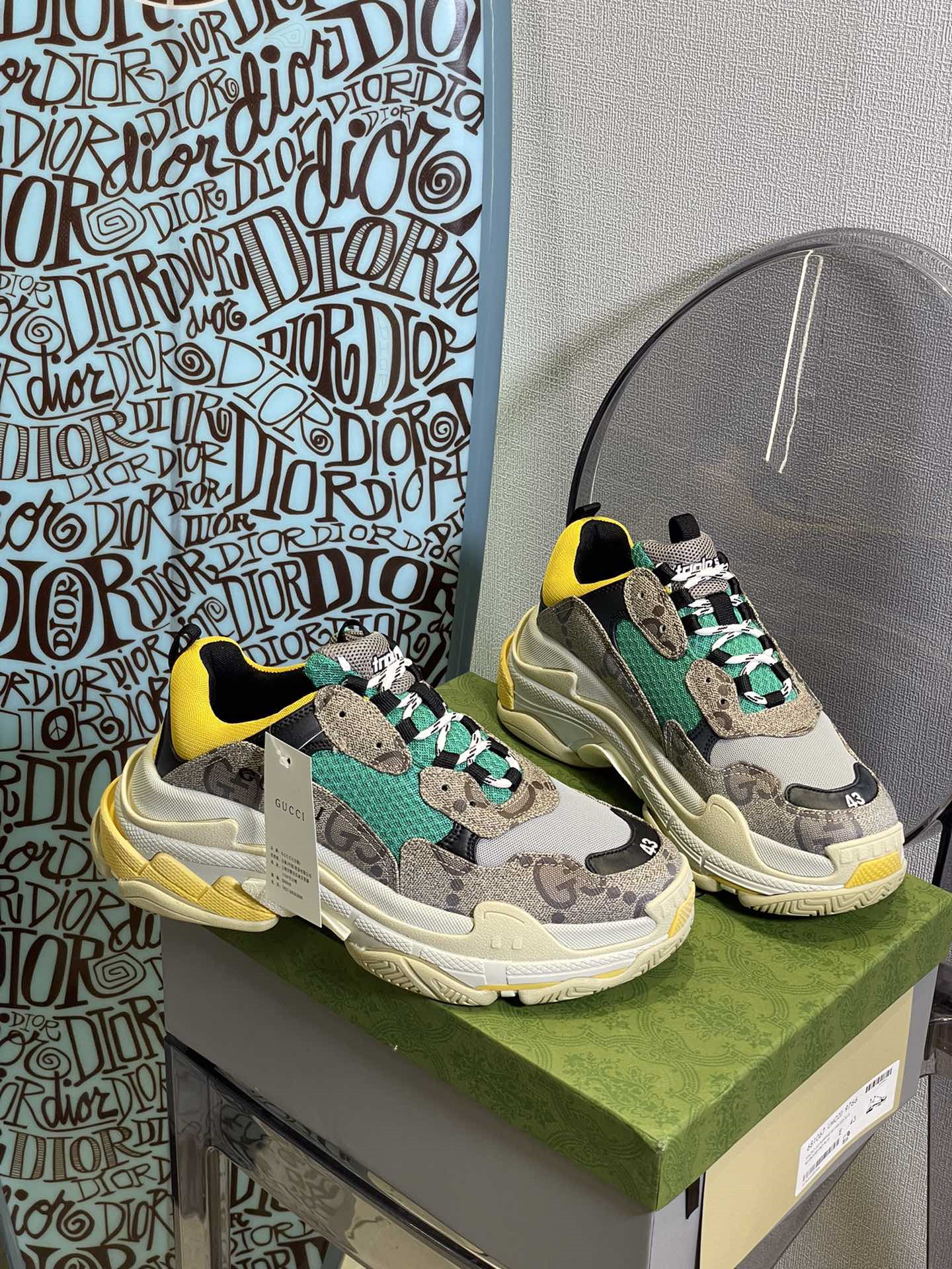 gucci x balenciaga triple s sneakers every designers.ru