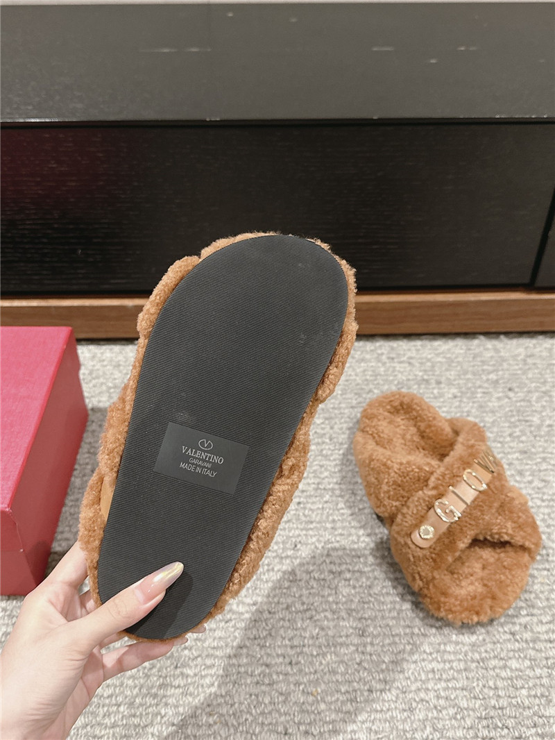 valentino wool slippers best replica shoes website Sell online Best